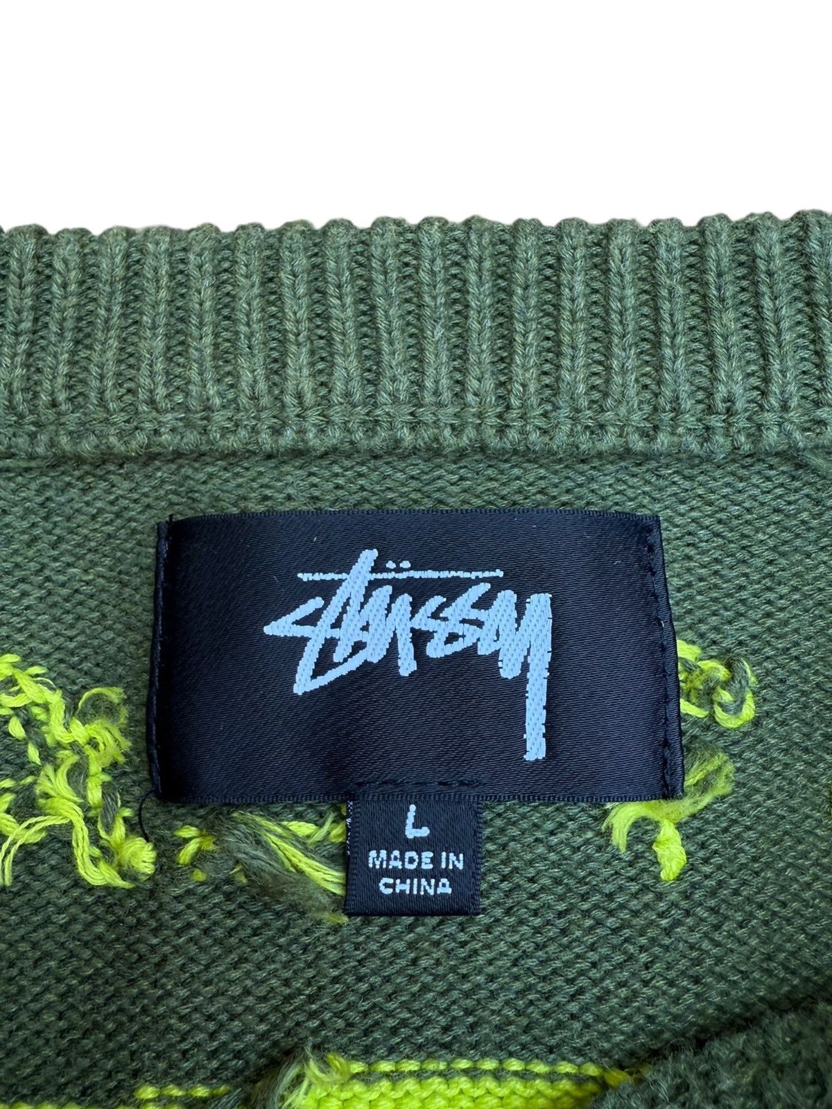 Stussy Stussy Laguna icon sweater Size US L / EU 52-54 / 3 - 7 Thumbnail