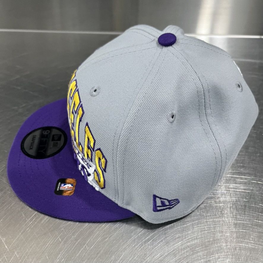 New Era Los Angeles Lakers Big Logo 9FIFTY Snapback Cap Hat Size ONE SIZE - 2 Thumbnail