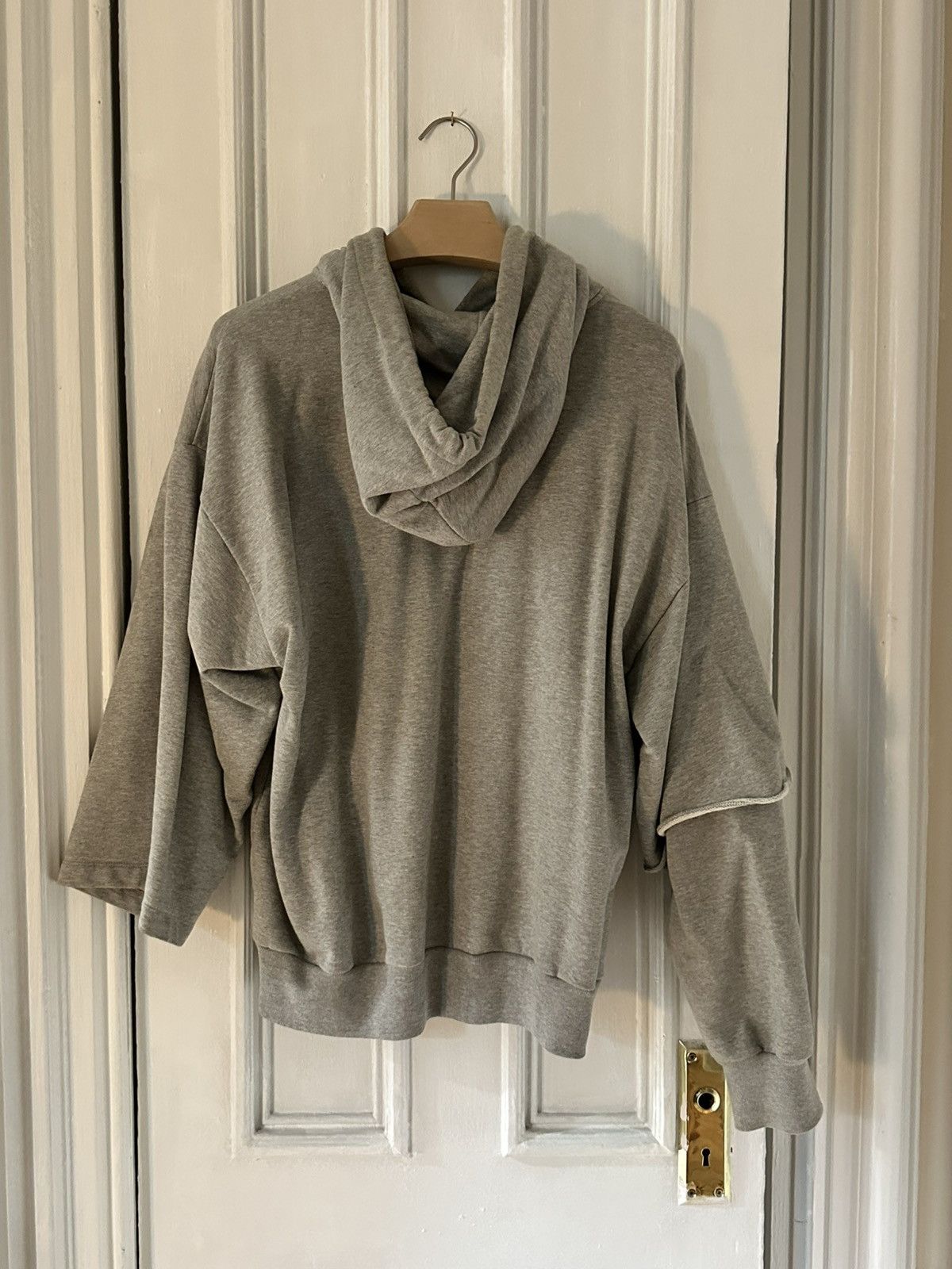 Gosha Rubchinskiy 2018 Gosha Rubchinskiy Flag Asymmetrical Hoodie Size US XL / EU 56 / 4 - 2 Thumbnail