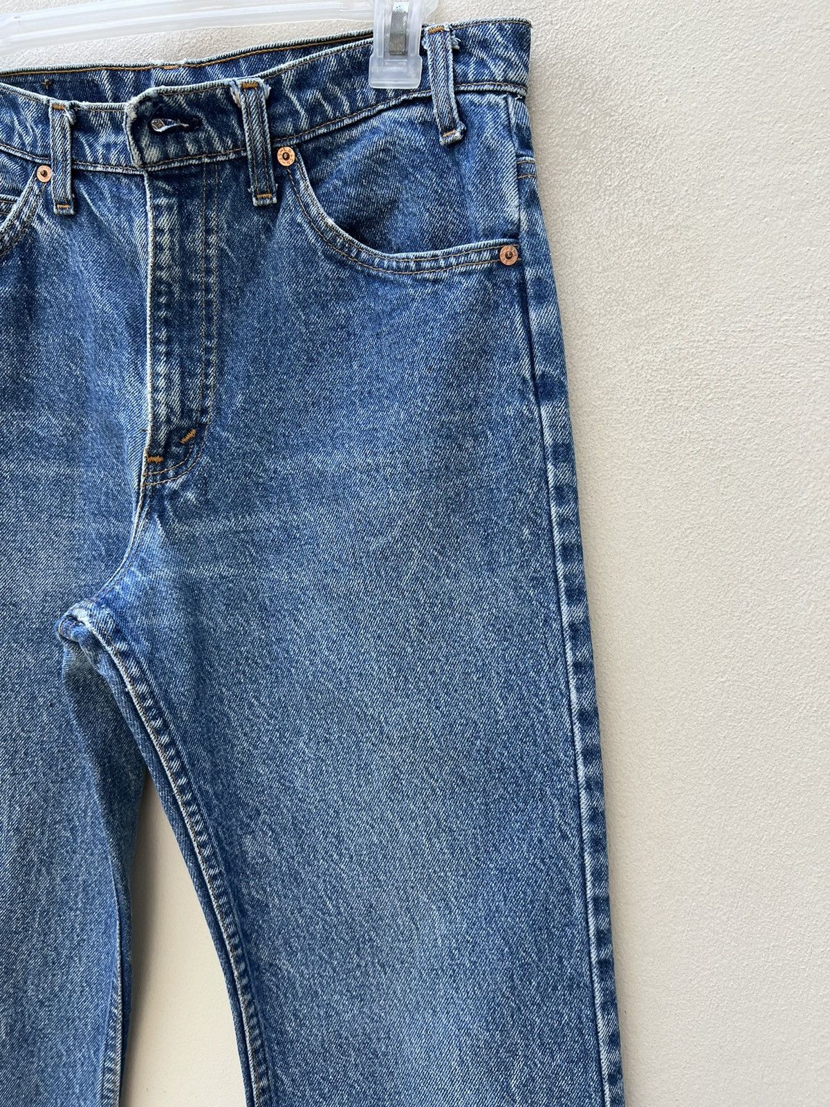Levi's × Vintage Vintage Early 90s Levi’s 517 Orange Tab Denim Flare Jeans Size US 31 - 10 Thumbnail