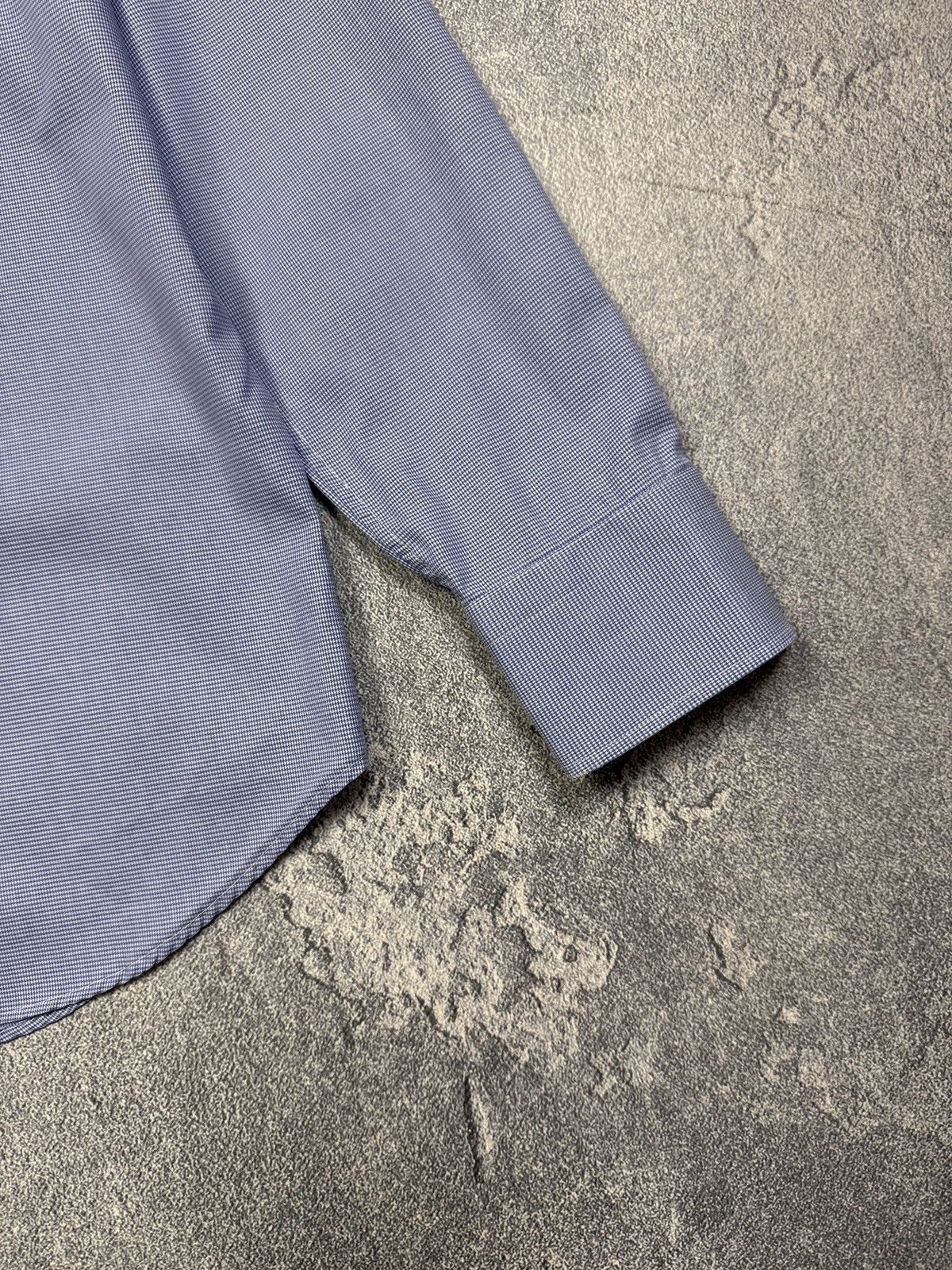 Canali Canali Shirt Men Size L Check Long Sleeve Button Up Blue Size US L / EU 52-54 / 3 - 4 Thumbnail