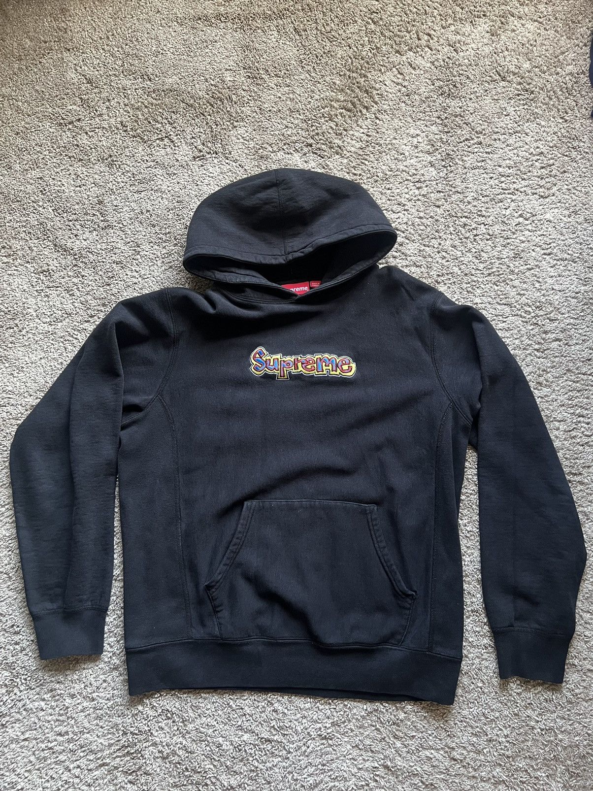 Supreme Supreme Gonzo Hoodie Black, Large Size US L / EU 52-54 / 3 - 1 Thumbnail