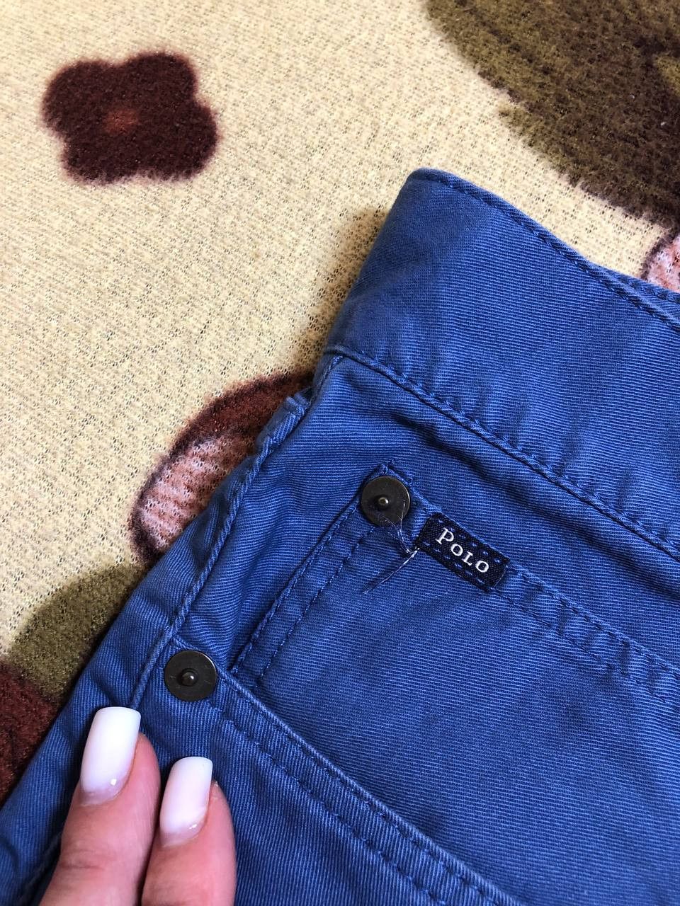 Polo Ralph Lauren Polo Ralph Lauren Trousers Pants Chino Blue Distressed Size US 32 / EU 48 - 18 Thumbnail