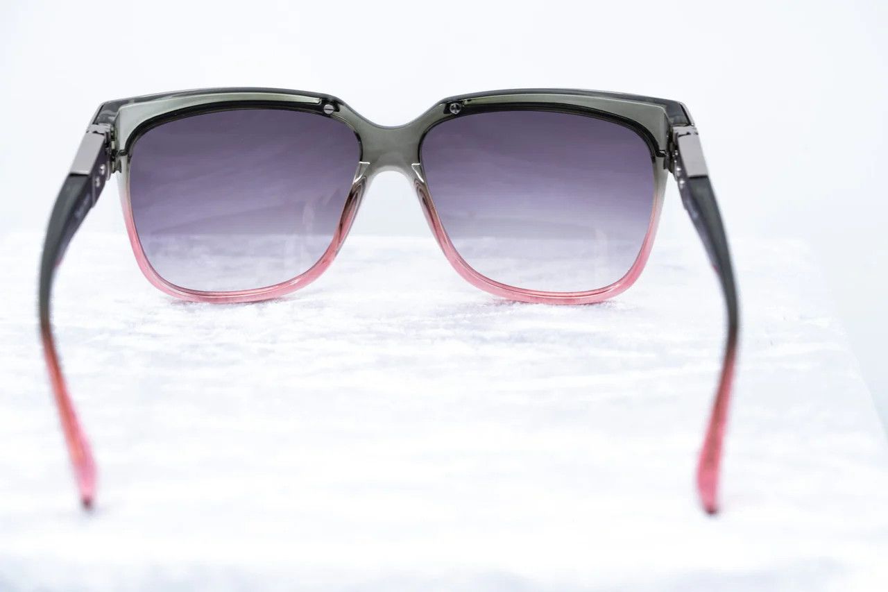 Yohji Yamamoto Yohji Yamamoto Sunglasses Rectangular Pink and Purple Size ONE SIZE - 10 Thumbnail
