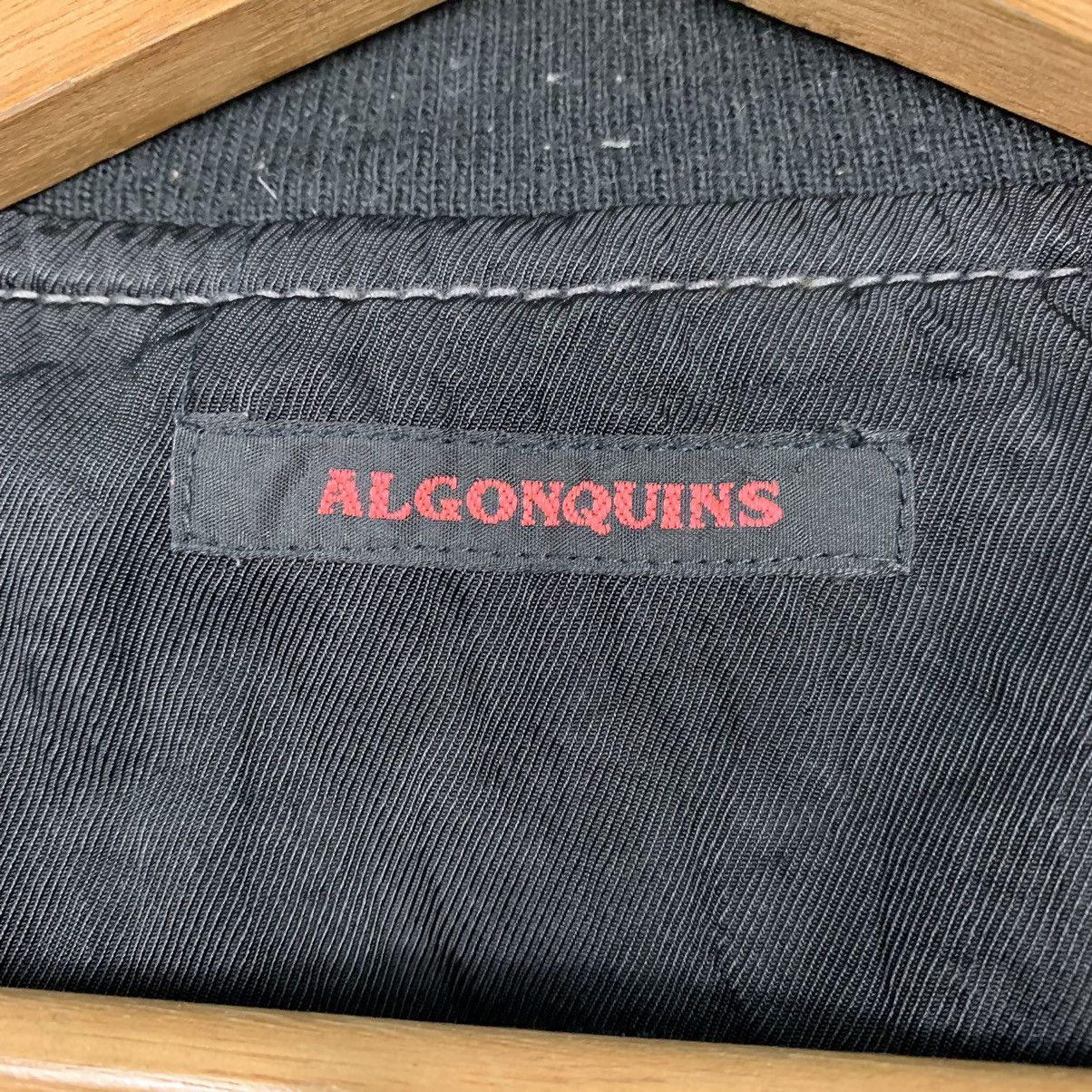 Japanese Brand Algonquins Parachure Punk Bomber Jacket Size US M / EU 48-50 / 2 - 15 Thumbnail