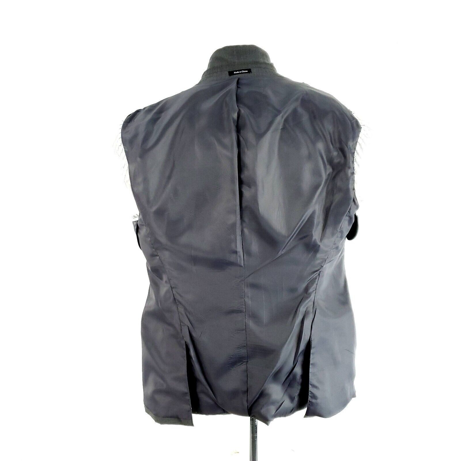 Pronto Uomo Pronto Uomo Wool Polyester 2 Button Suit Jacket 42R Or Slim Size 42R - 10 Thumbnail