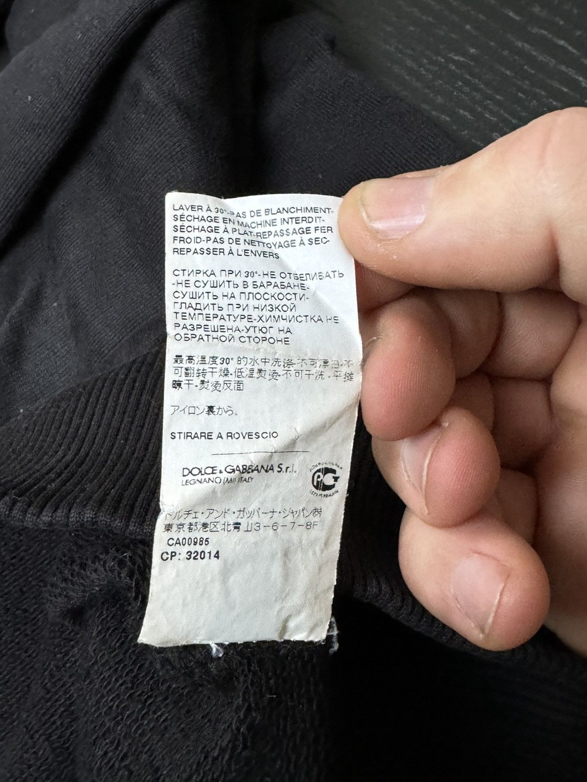 Dolce & Gabbana Dolce & Gabbana embroided logo Hoodie Size US M / EU 48-50 / 2 - 6 Thumbnail