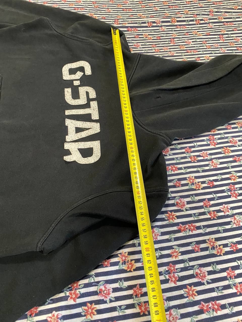 G-Star Vintage G Star Sweater Hoodie Spell Out Big Logo Size US XL / EU 56 / 4 - 9 Thumbnail