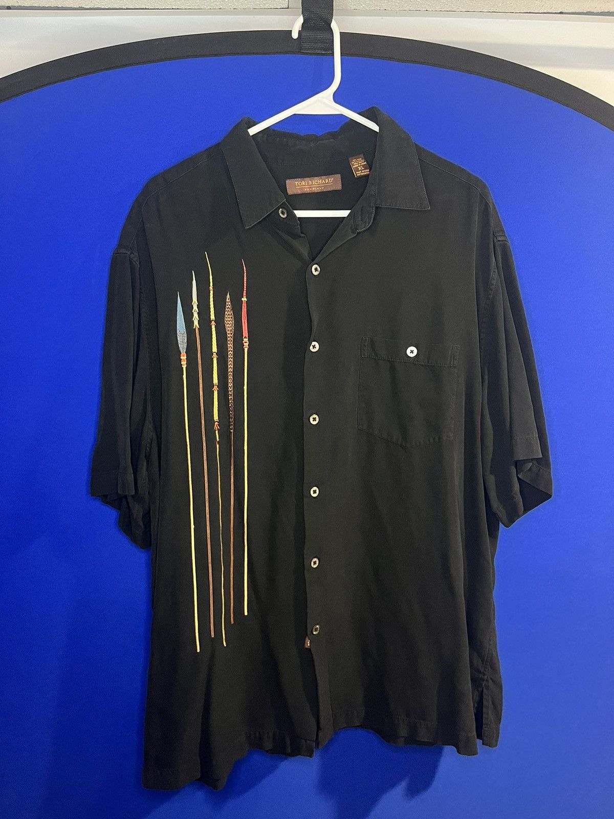 Tori Richard × Vintage Vintage Tori Richard Arrowhead Camp Shirt Size US XL / EU 56 / 4 - 1 Thumbnail