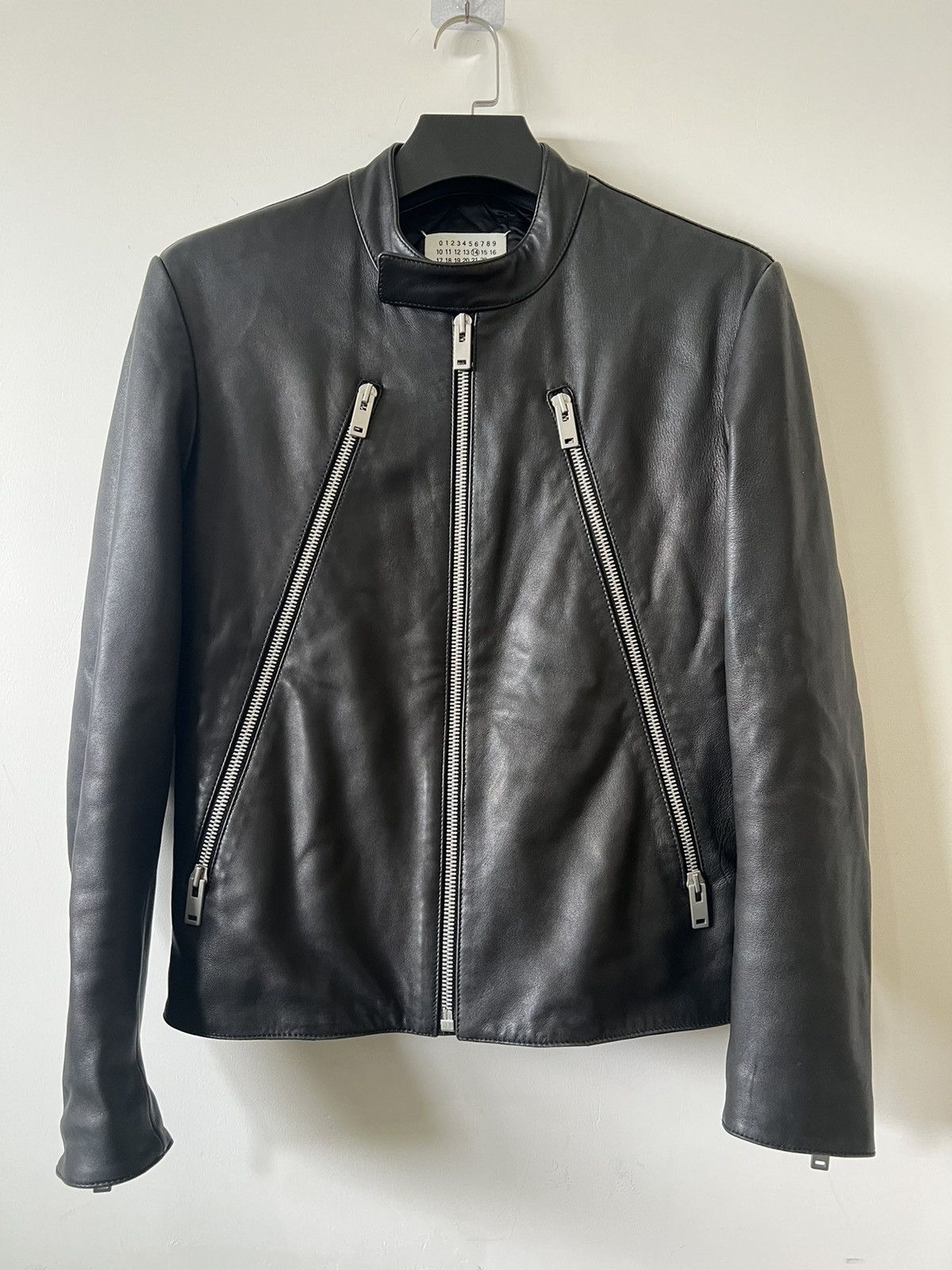 Maison Margiela】 09SS 5-zip Leather
