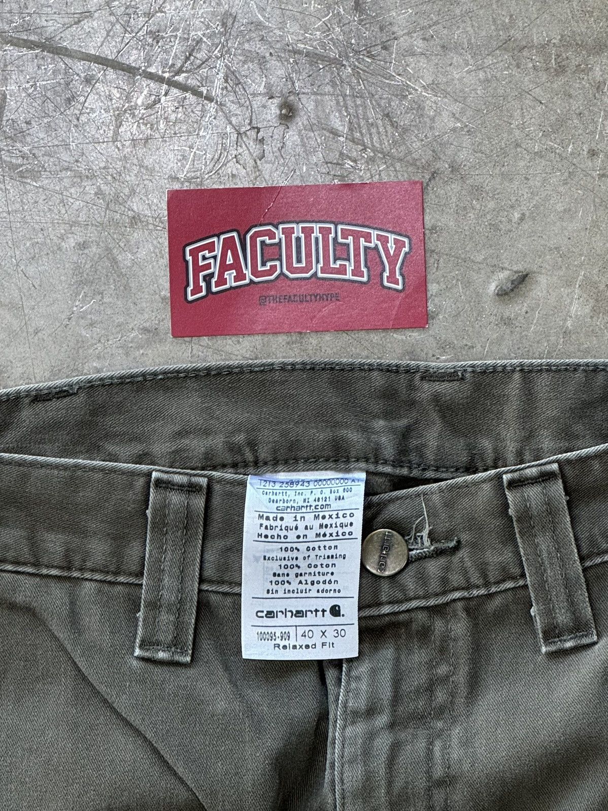 Carhartt Vintage Carhartt Side Pocket Pants Brown Sz. 40x30 Size US 40 / EU 56 - 3 Thumbnail