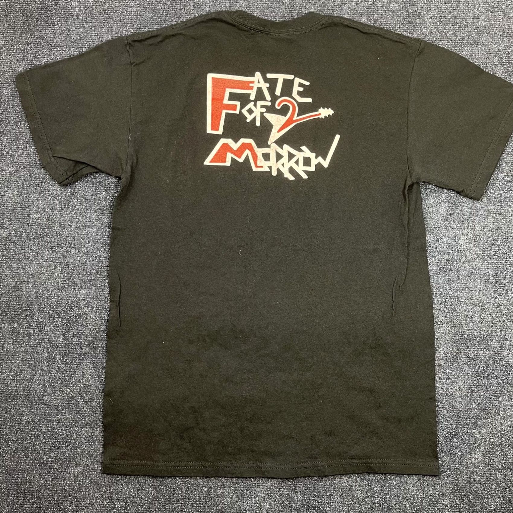 Gildan Fate Of 2 Morrow Shirt Mens Medium Black Band Graphic Tee T-Shirt Music Size US M / EU 48-50 / 2 - 6 Thumbnail