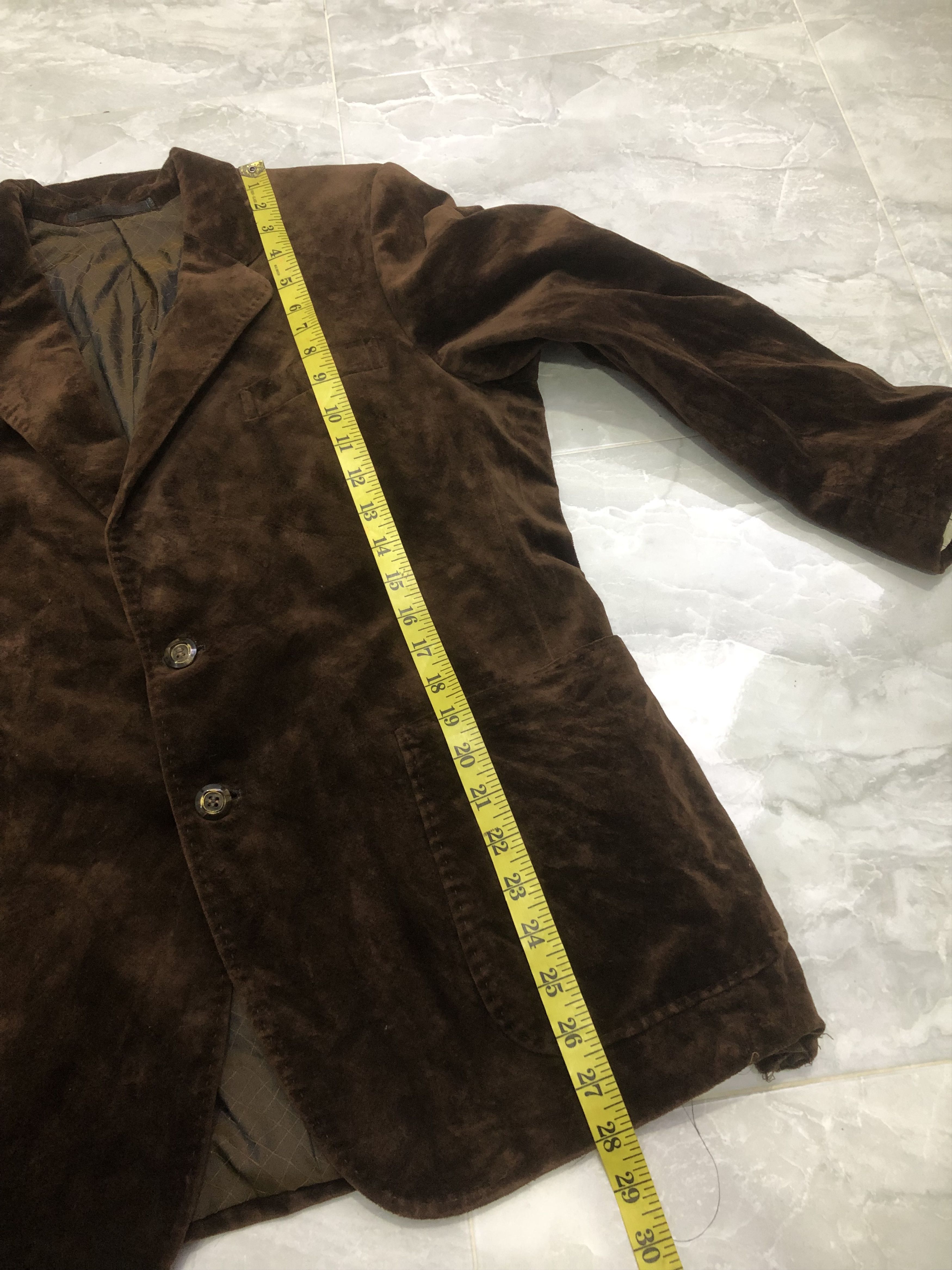 Japanese Brand ELCID Japan Niedieck German Velvet Jacket Size 40S - 15 Thumbnail