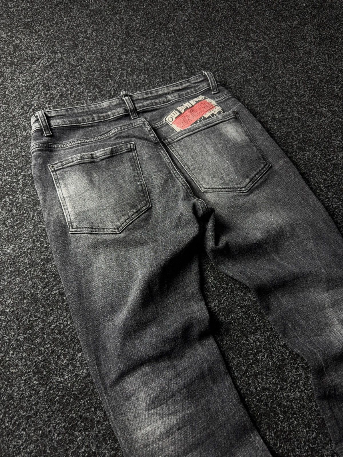 Dsquared2 Luxury Dsquared2 Distressed Gray Denim Jeans Made in Italy Size US 32 / EU 48 - 15 Thumbnail