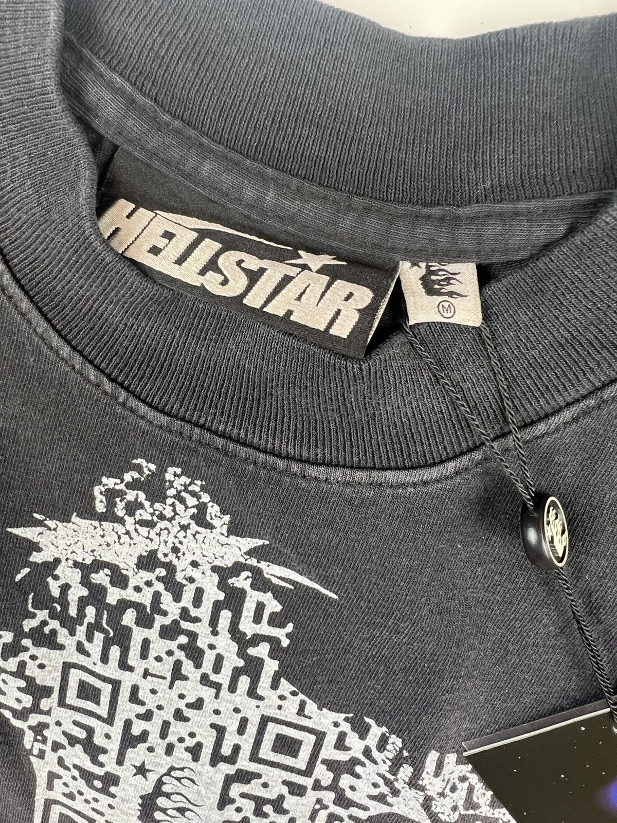 HELLSTAR Hellstar QR Code Long Sleeve T-shirt Size US M / EU 48-50 / 2 - 4 Thumbnail