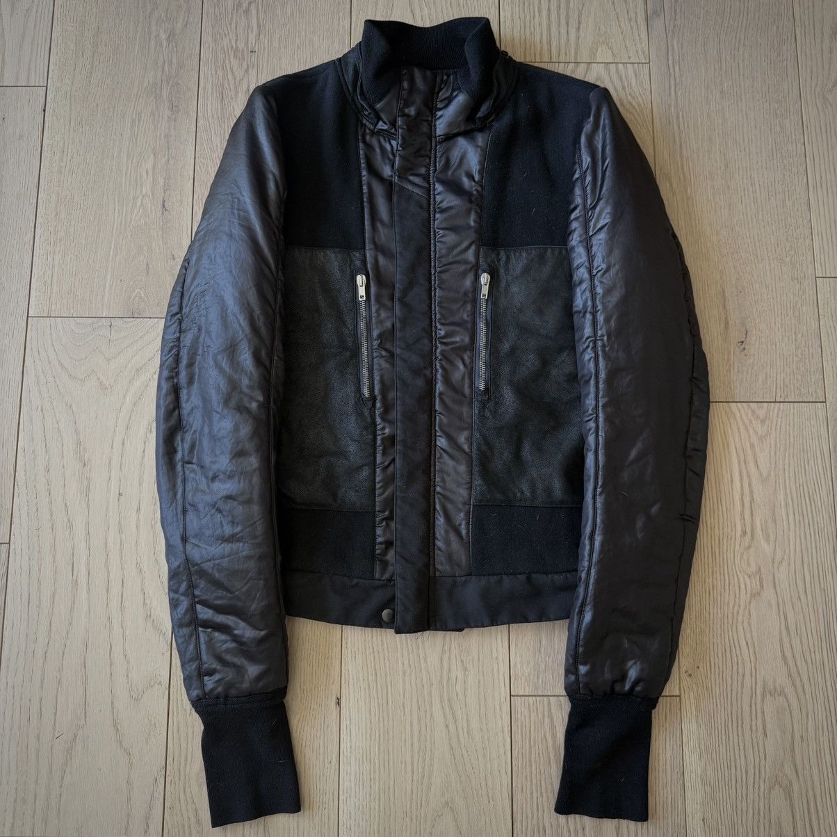Rick Owens Rick Owens FW06 Dustulator combo bomber Size US M / EU 48-50 / 2 - 1 Thumbnail