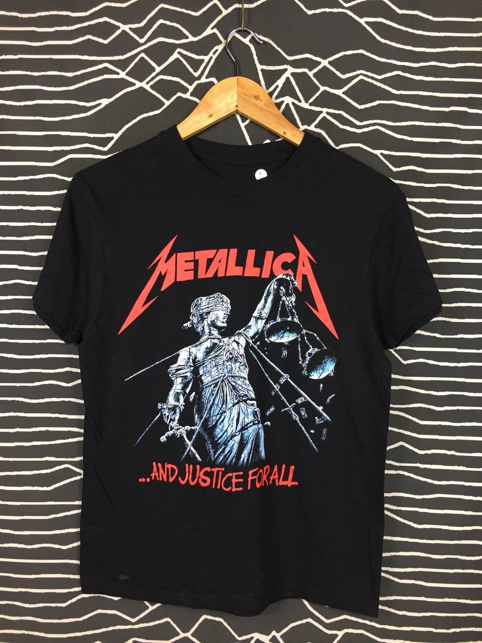 Band Tees × Metallica Metallica And Justice For All Rock Band Tee Size US S / EU 44-46 / 1 - 2 Thumbnail
