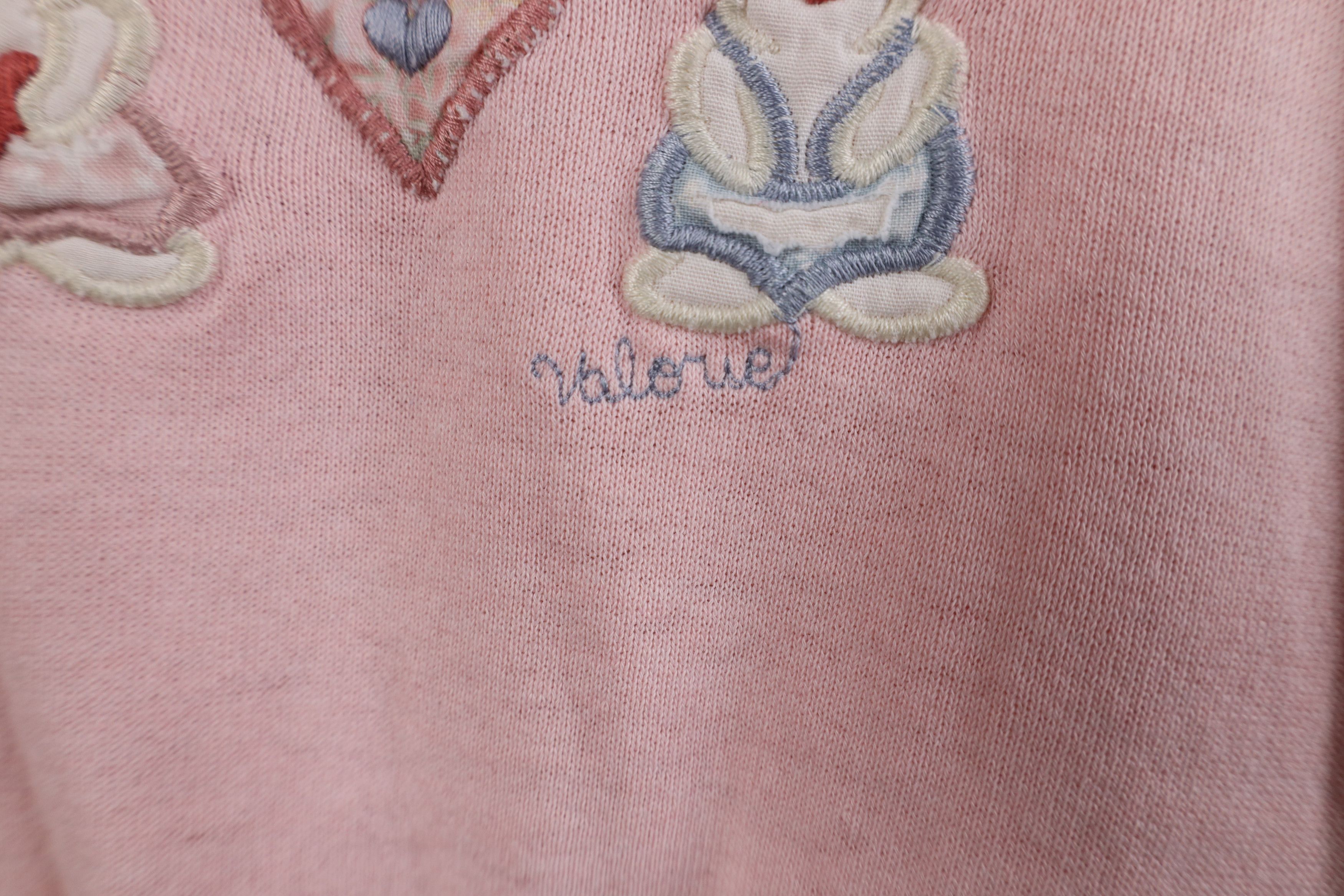 Vintage Vintage 90s Heart Motherhood Is Heir Raising Sweatshirt USA Size S / US 4 / IT 40 - 5 Thumbnail