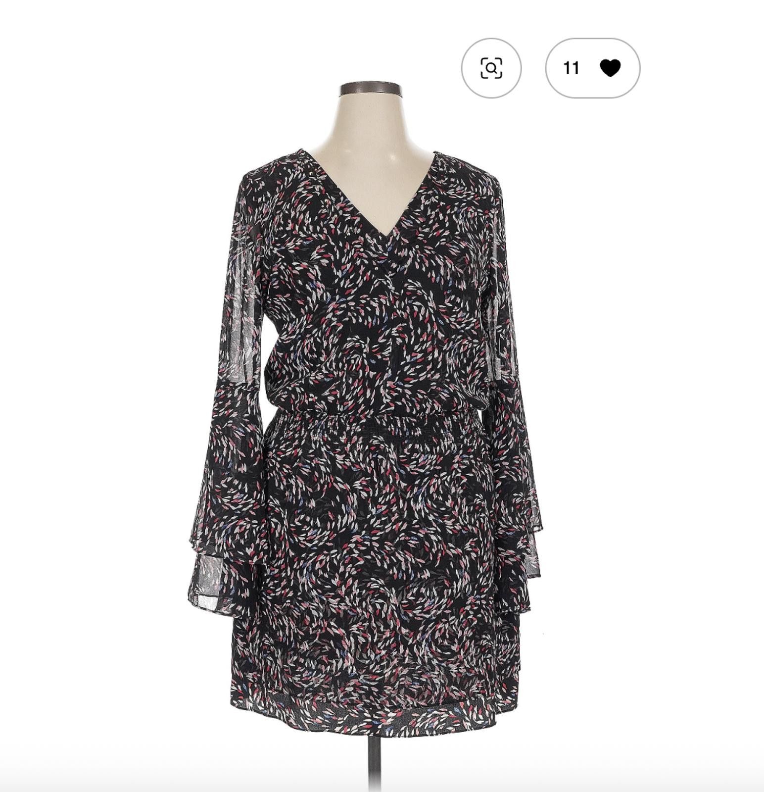 Other White House Black Market Size 14 Casual Long Sleeve Dress Size XL / US 12-14 / IT 48-50 - 1 Thumbnail