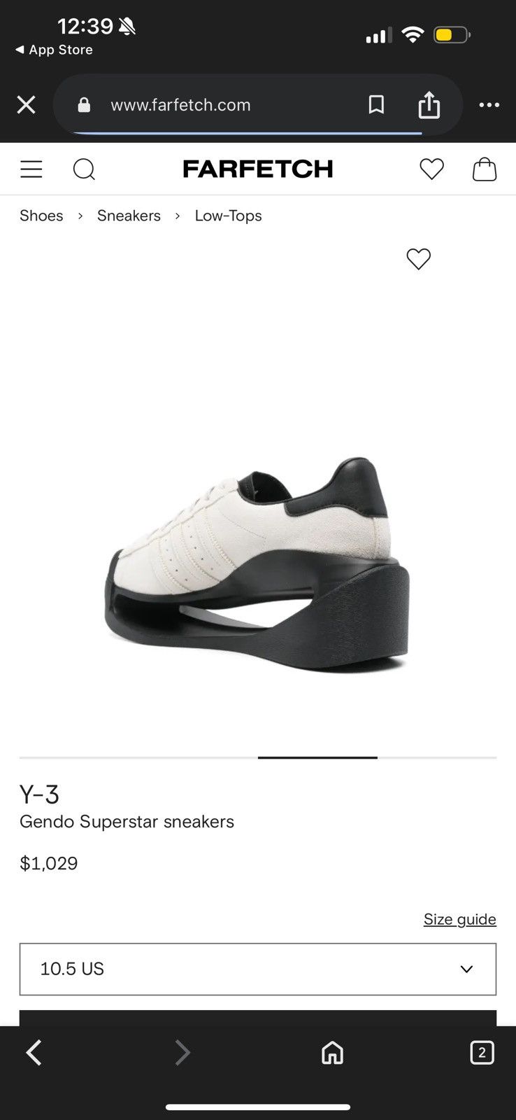 Yohji Yamamoto Gendo Superstar sneakers Size US 9.5 / EU 42-43 - 8 Thumbnail