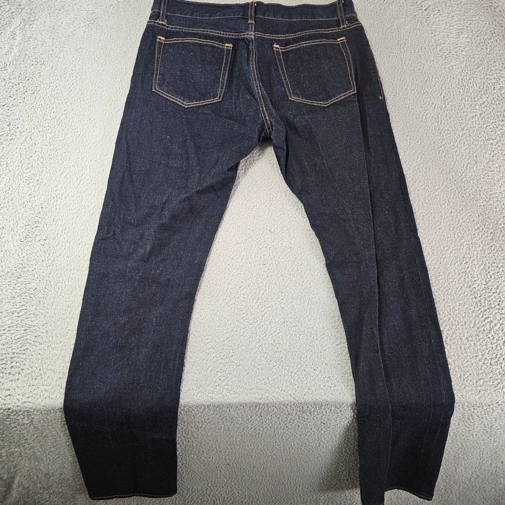 J.Crew J. Crew Mercantile Jeans Slim Fit Men 32x32 Dark Blue Denim Cotton Zip 5-Pocket Brand J.CREW Regular Size 32 Mens Jeans Vintage No Size US 32 / EU 48 - 7 Thumbnail