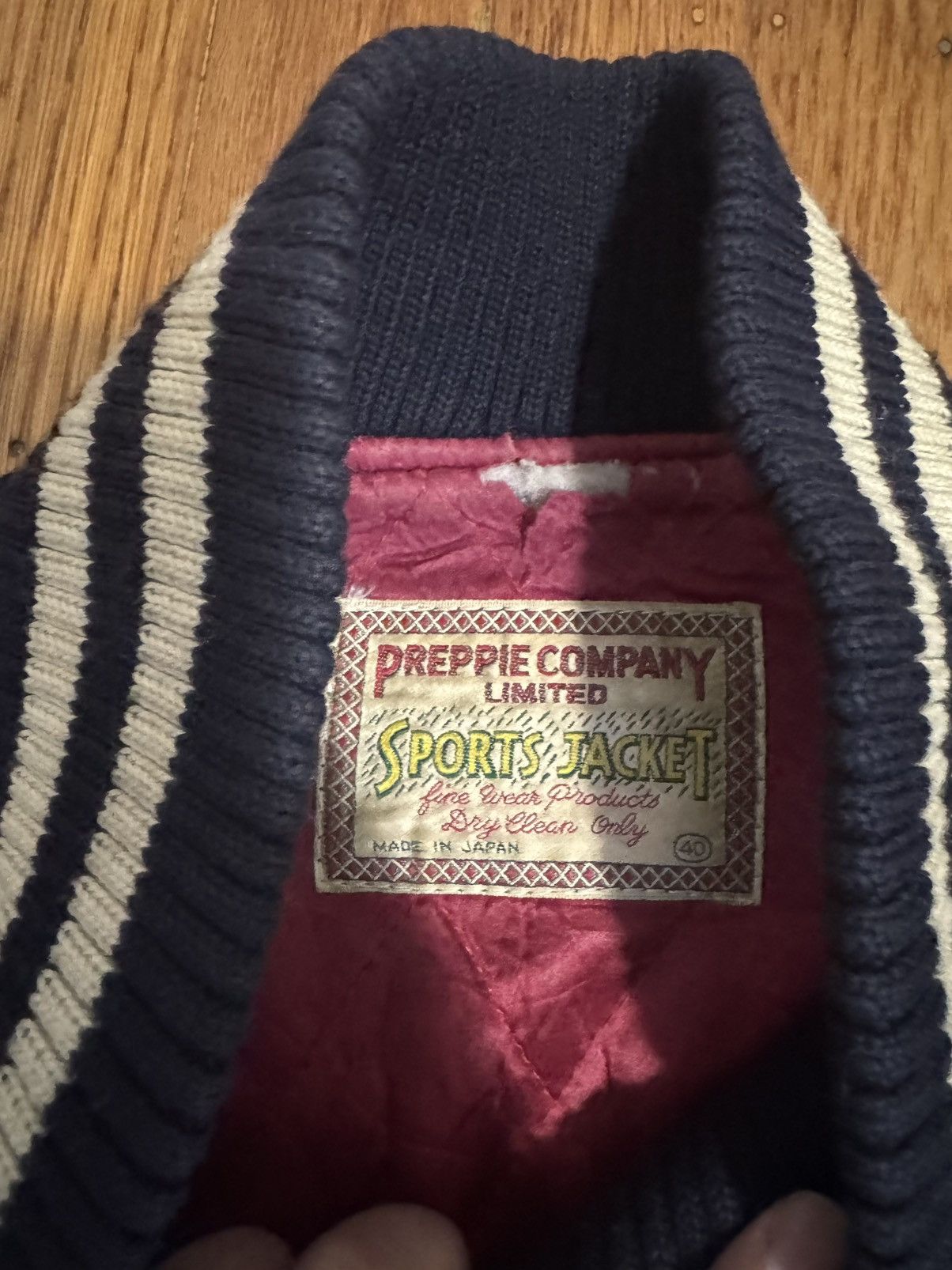Vintage Vintage Japanese Varsity Size US M / EU 48-50 / 2 - 4 Thumbnail