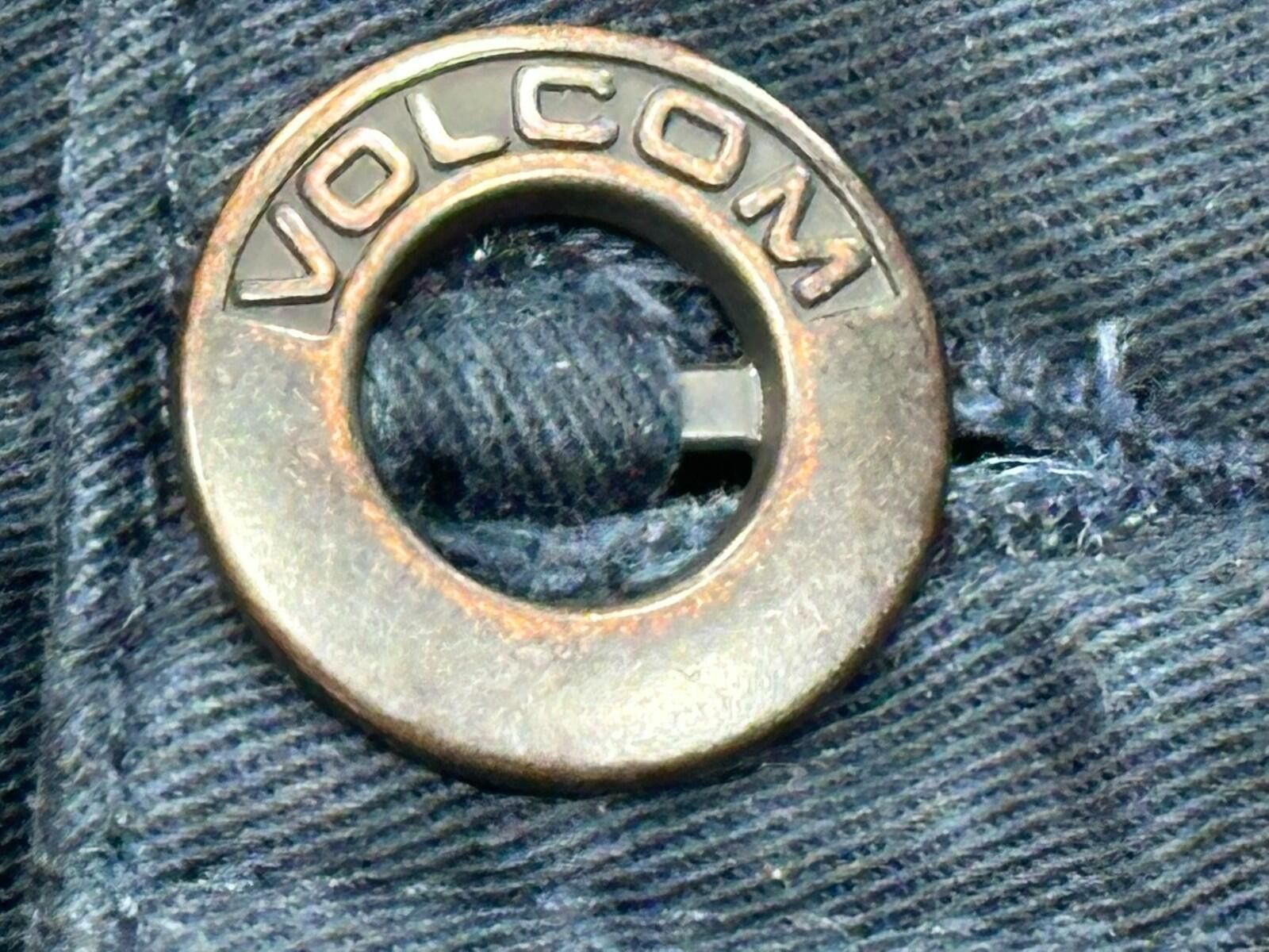 Volcom Volcom Flat Embroidered Cotton/Poly Chinos Blue Mens 42/34 Size US 42 / EU 58 - 8 Thumbnail