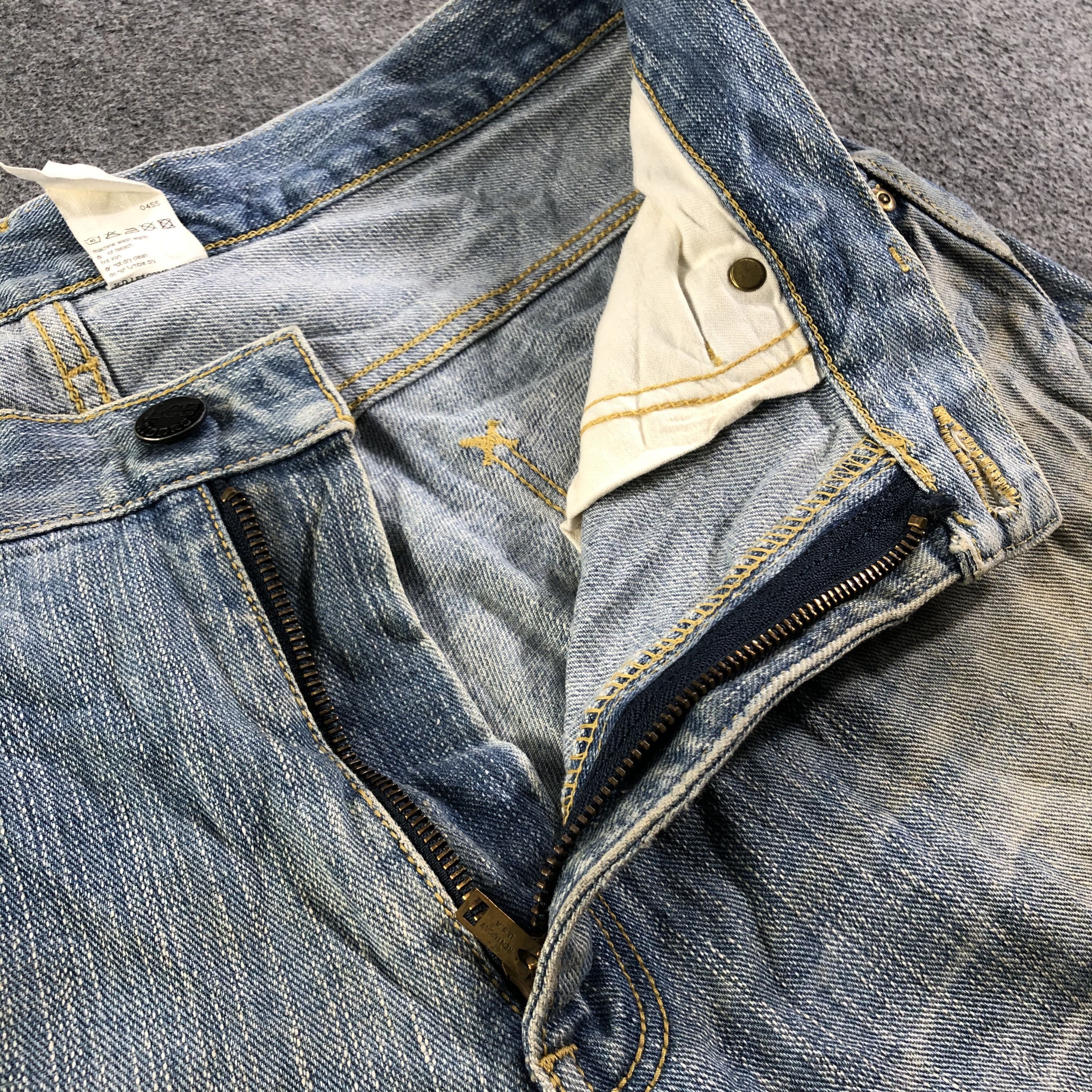 Lee Vintage Blue Wash Lee Jeans-J2928 Size US 35 - 8 Thumbnail