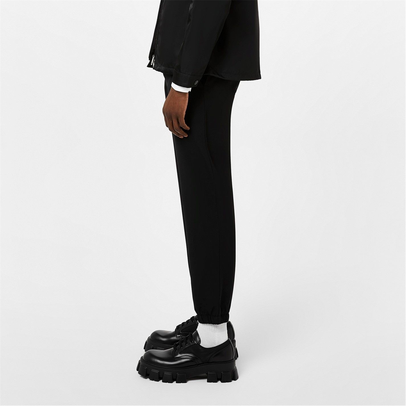 Prada PRADA Wool Gabardine Trousers - XL Size US 38 / EU 54 - 3 Thumbnail