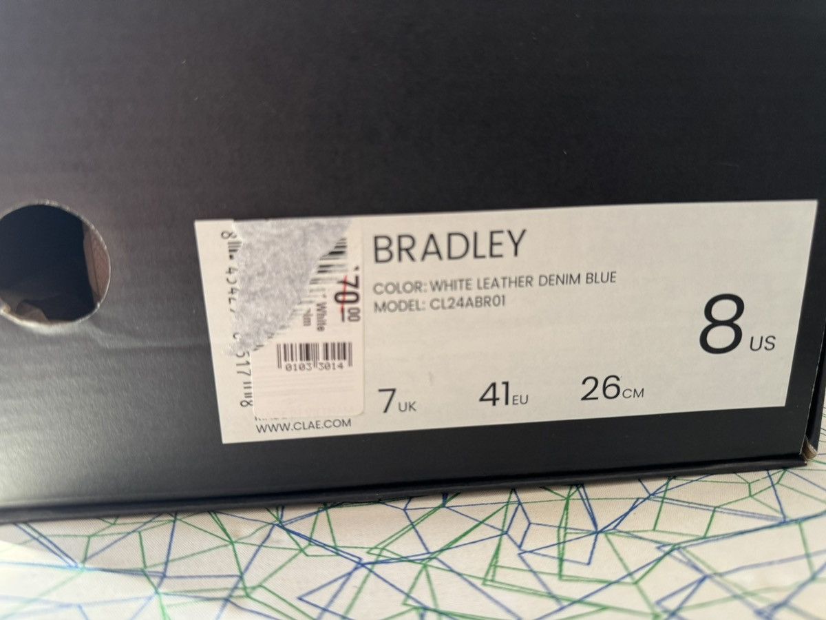 CLAE CLAE Bradley White Denim Blue US 8 Like New Size US 8 / EU 41 - 6 Thumbnail