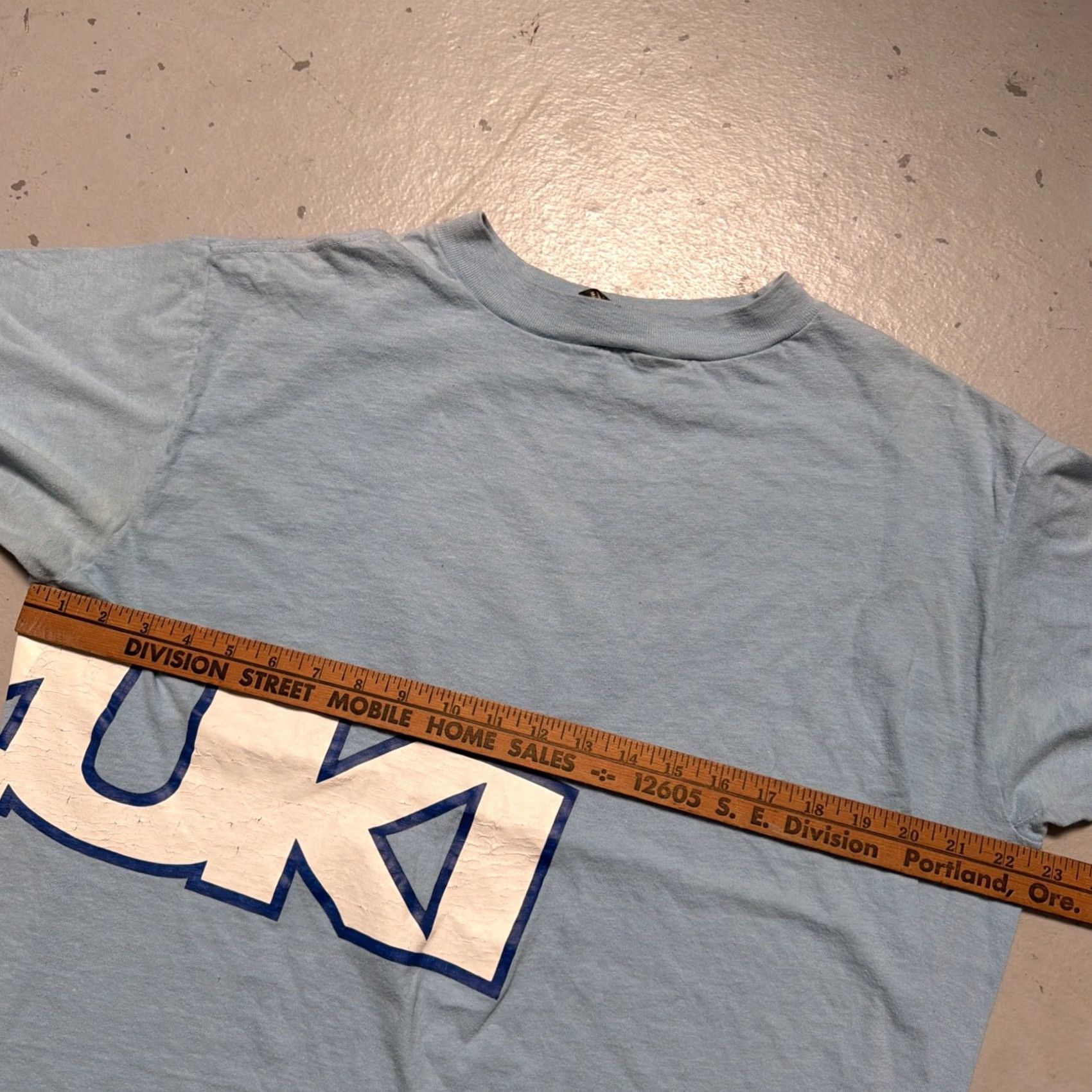 Anvil VINTAGE Anvil Shirt XL Blue 1980s Suzuki Racing Made USA Size US XL / EU 56 / 4 - 2 Thumbnail