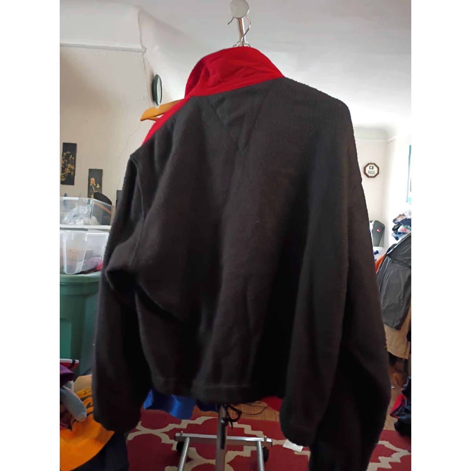 Vintage VINTAGE Rugged Terrain Full Zip Jacket - Red, Nylon L Fleece 90s Outdoor Casual Mens Jacket Size US L / EU 52-54 / 3 - 4 Thumbnail