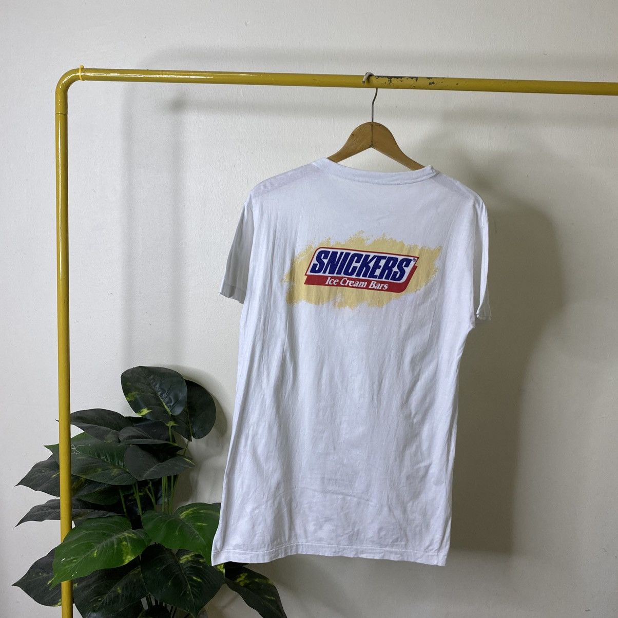 Vintage 1990s Snickers Ice Cream Bar Promo T Shirt Size US M / EU 48-50 / 2 - 5 Thumbnail