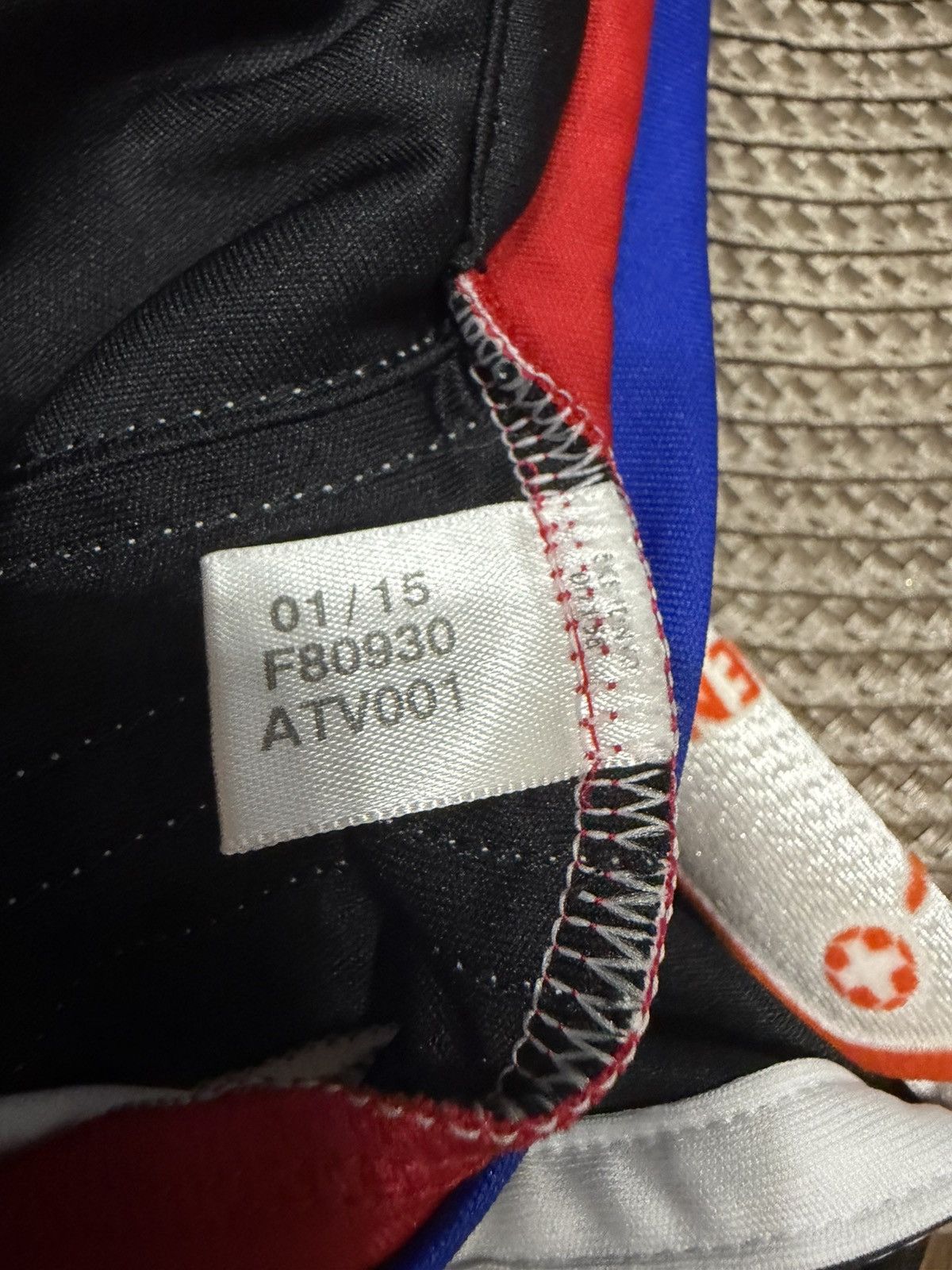 Adidas Basel Switzerland 2014/2016 match worn shirt # 39 Calla Size US M / EU 48-50 / 2 - 8 Thumbnail