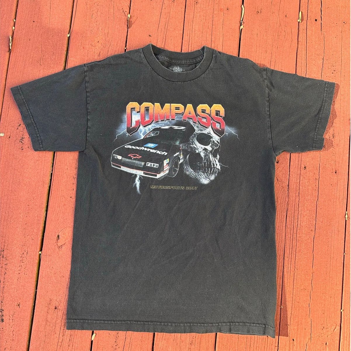 Other Compass Motorsports 2017 Men's Medium Graphic Tee!! Size US M / EU 48-50 / 2 - 2 Thumbnail