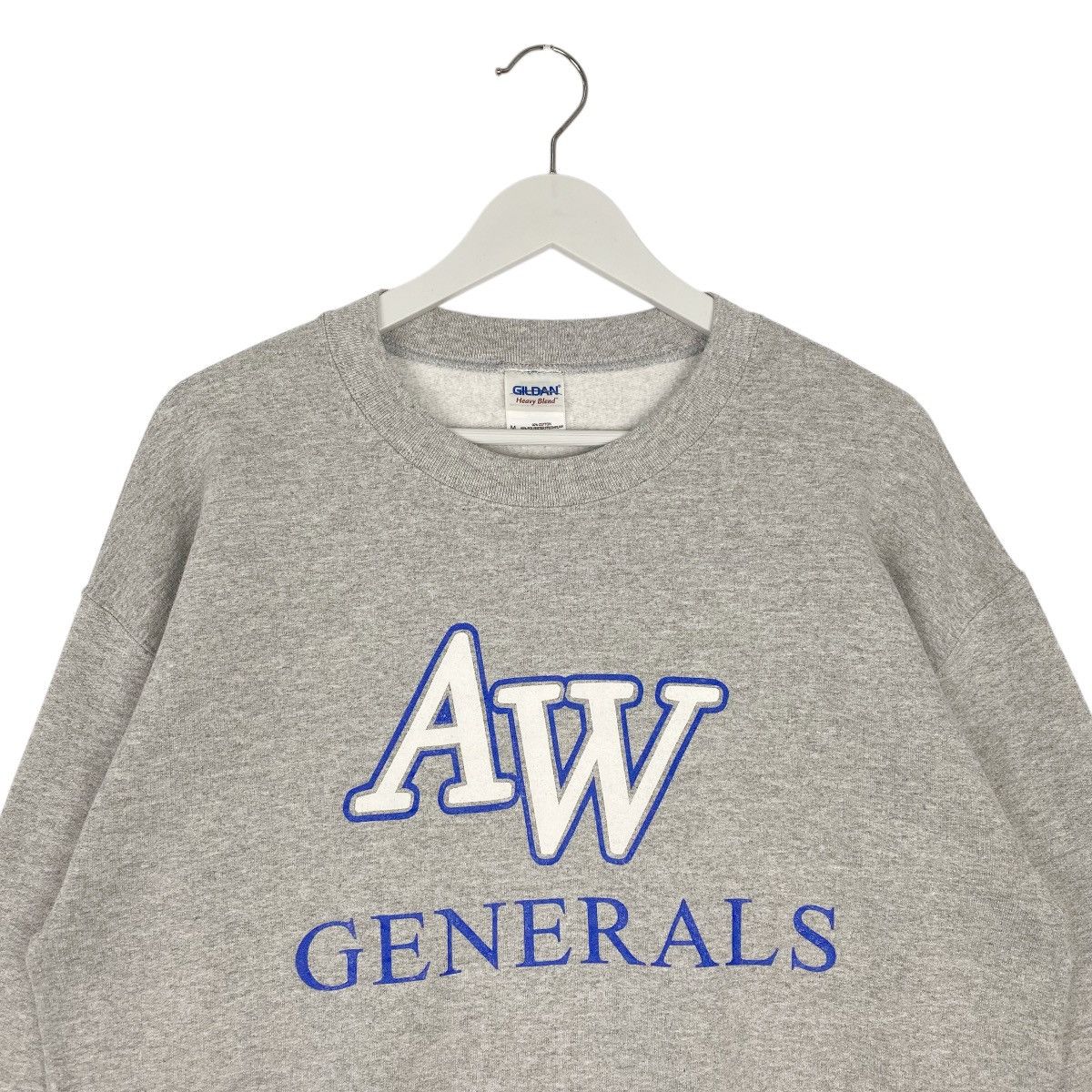 Other Vintage AW Generals Sweatshirt Crewneck Big Logo Grey Size US M / EU 48-50 / 2 - 4 Thumbnail