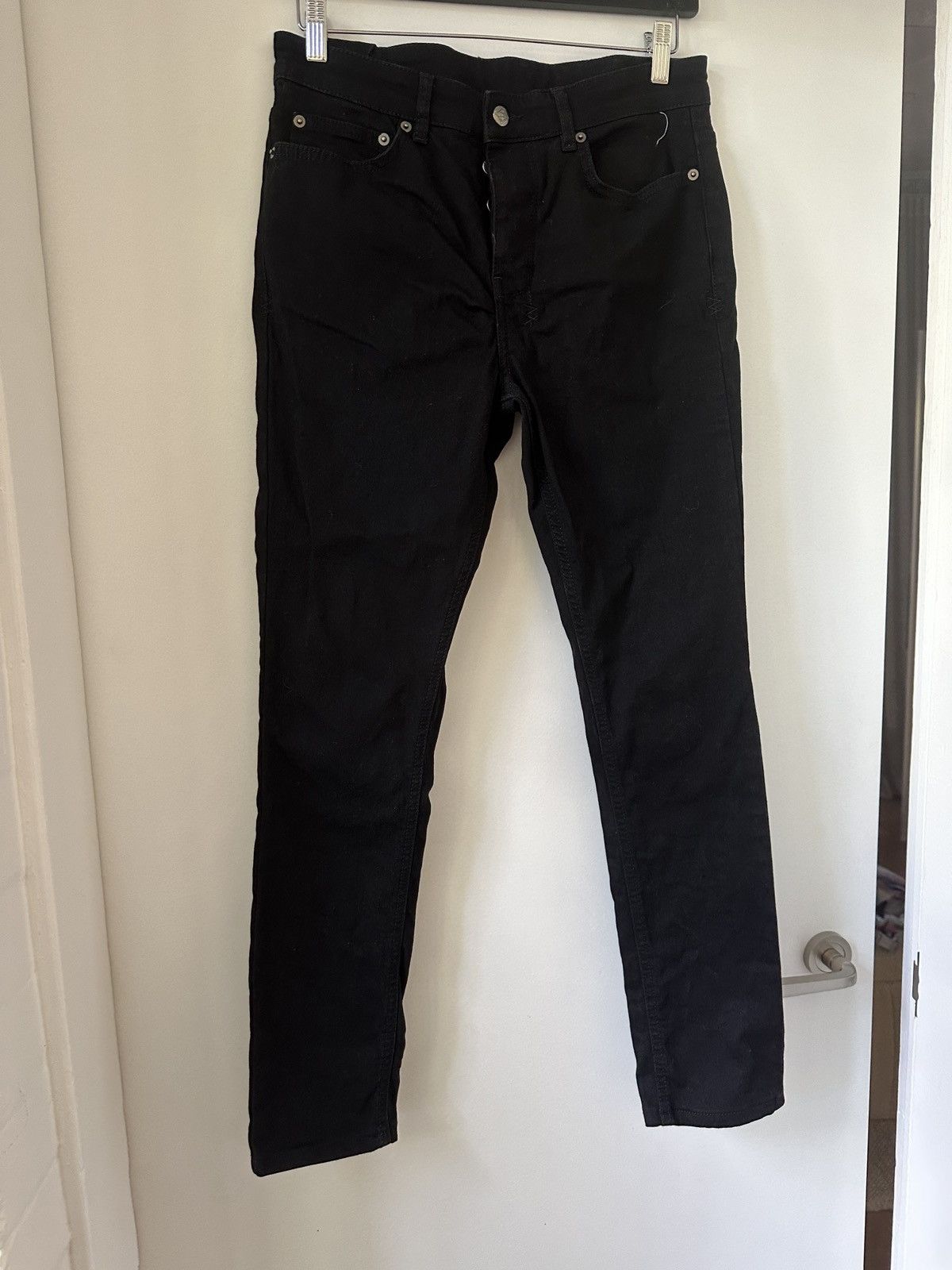 Ksubi Ksubi Black Chitch Laid Black Jeans size 31 Size US 31 - 4 Thumbnail