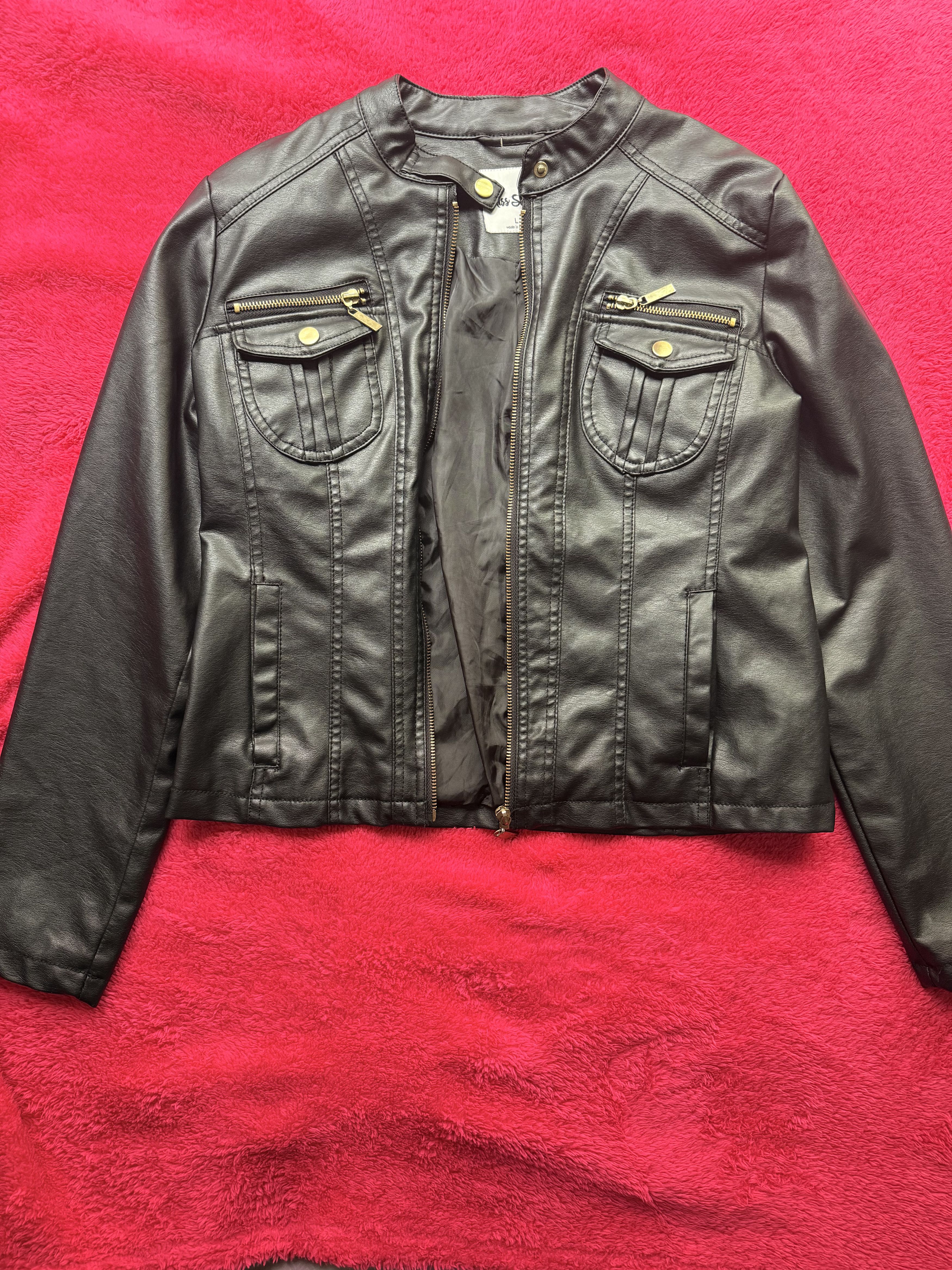 Other FAUX LEATHER JACKET Size L / US 10 / IT 46 - 1 Thumbnail