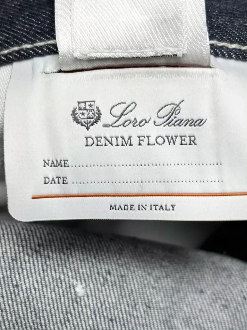 Loro Piana LORO PIANA Mid-length long jeans Size US 34 / EU 50 - 4 Thumbnail