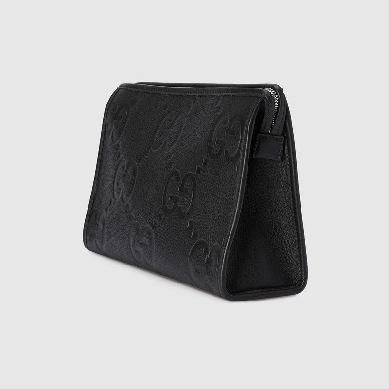 Gucci oc11z1225 Size: M / GG Jumbo Medium Pouch in Black Size ONE SIZE - 7 Thumbnail