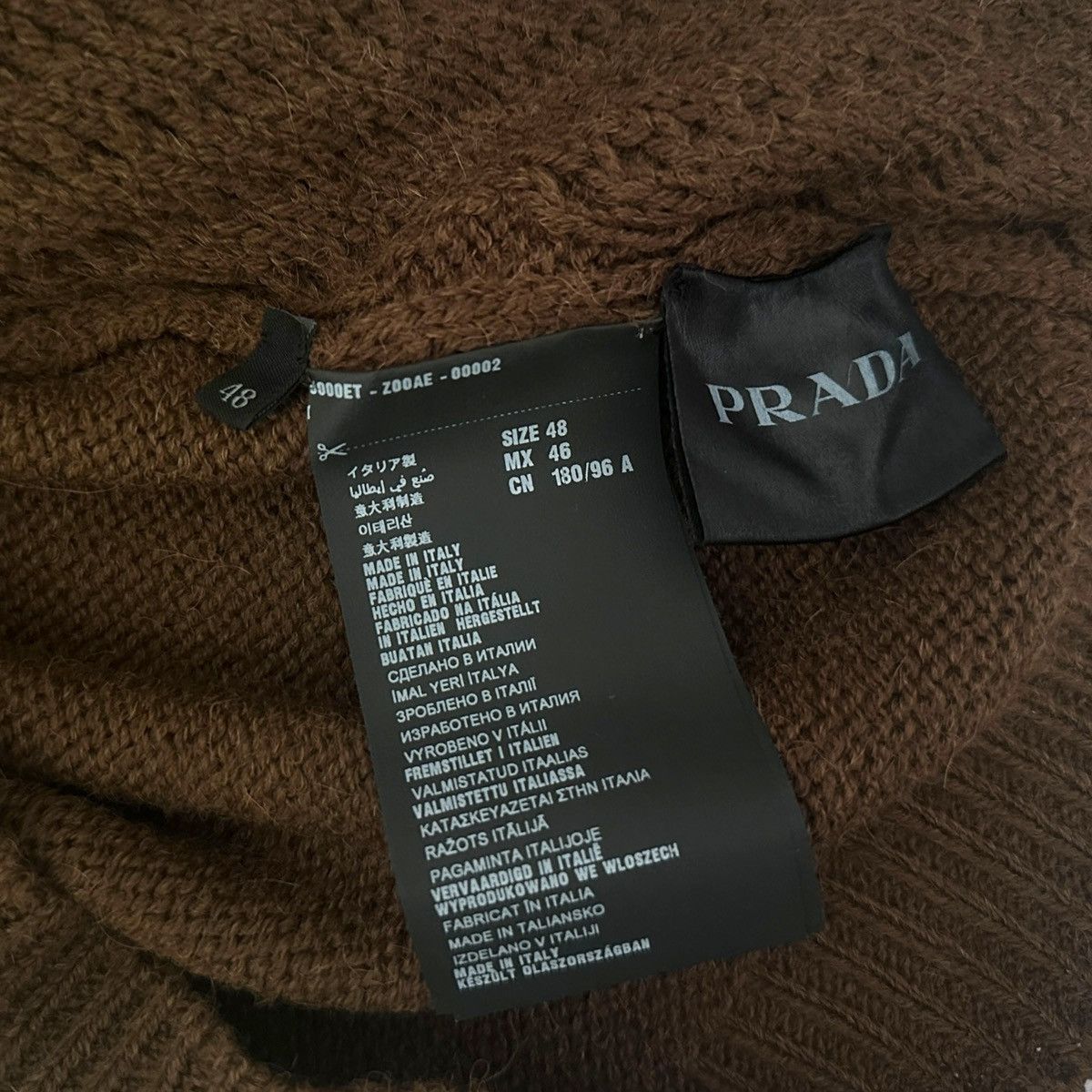 Prada Prada Wool Blend Sweater Size US M / EU 48-50 / 2 - 5 Thumbnail