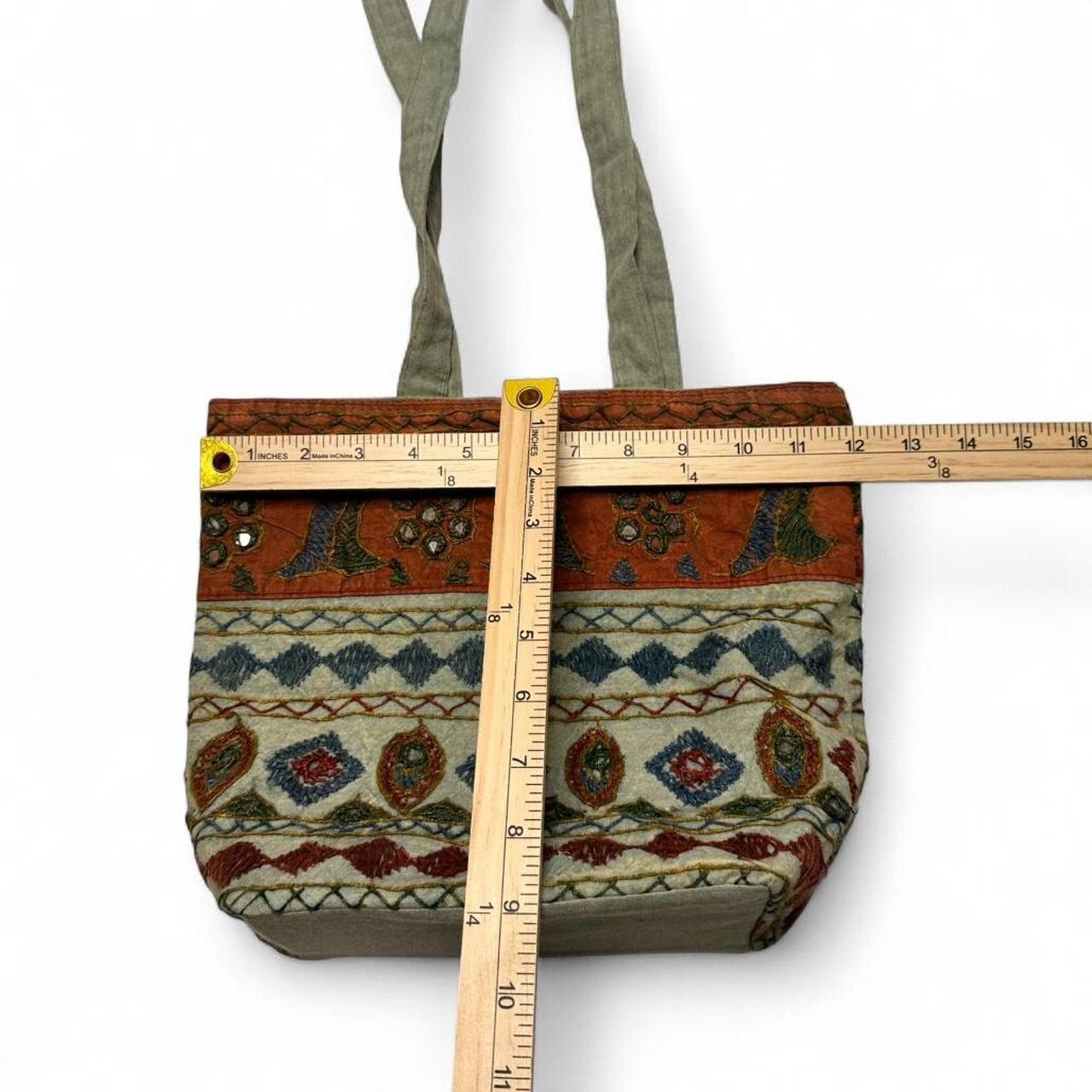 Other Hand Embroidered Vintage - Purse Bag Traditional Kitchener Size ONE SIZE - 3 Thumbnail