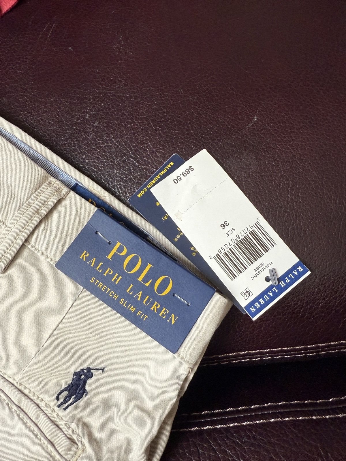 Polo Ralph Lauren Polo Ralph Lauren Shorts Men's Size 36 Fit White 9" Size US 36 / EU 52 - 3 Thumbnail