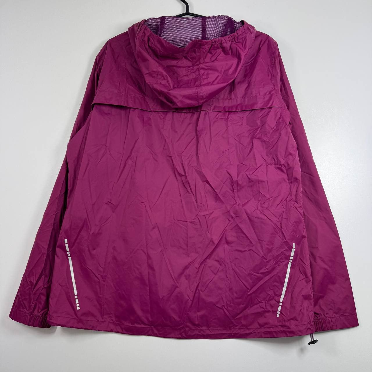 Asics Asics Windbreaker Jacket Pink Hooded Full Zip Womens Size XL Size XL / US 12-14 / IT 48-50 - 10 Thumbnail