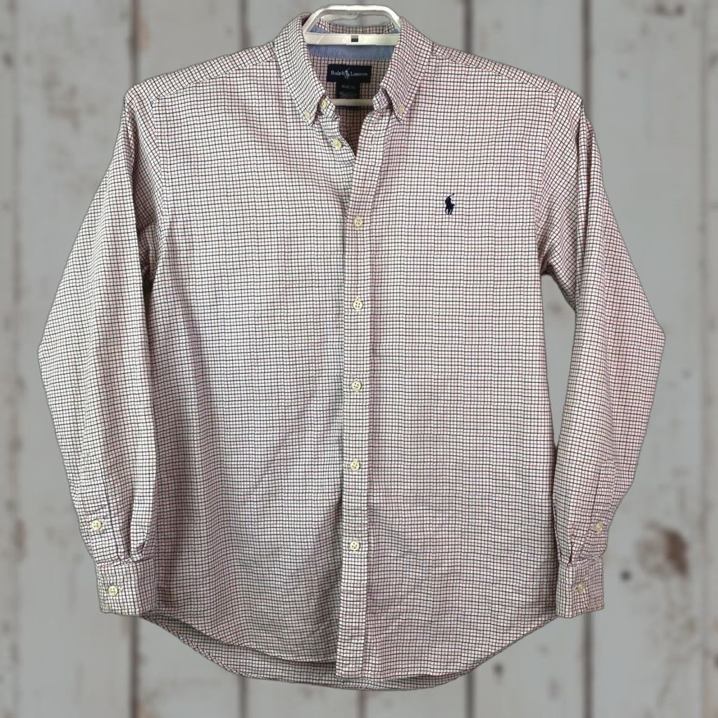 Ralph Lauren Ralph Lauren Shirt Adult XL Long Sleeve Multicolor Check Collared Button Down Size US XL / EU 56 / 4 - 1 Thumbnail