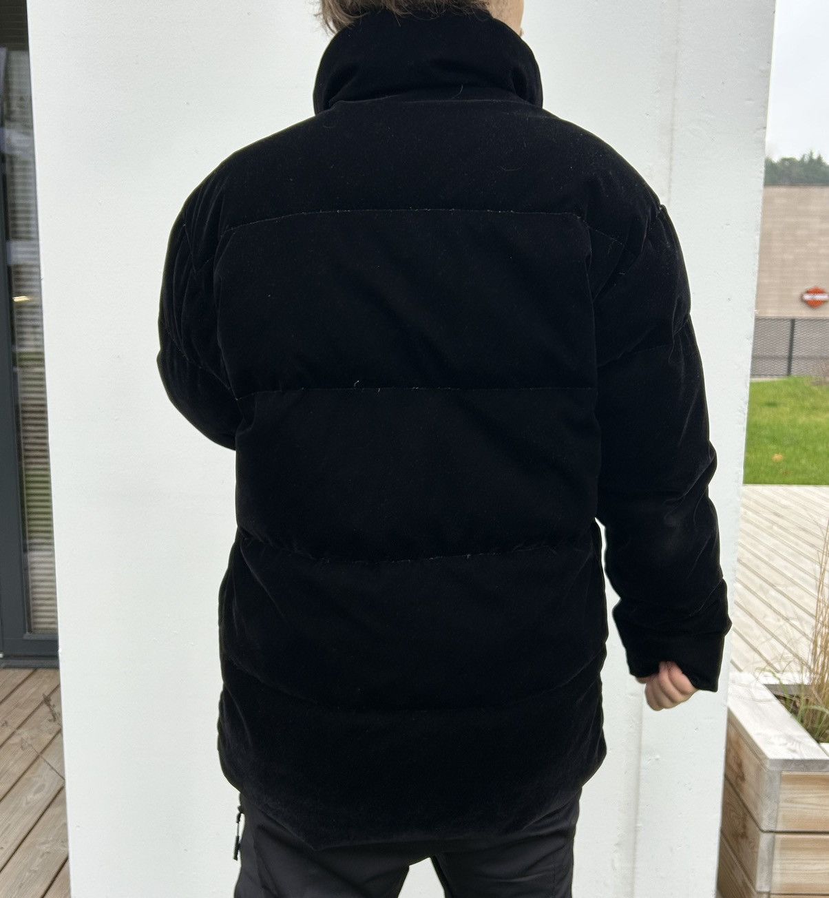 Ralph Lauren × Vintage RALPH LAUREN VINTAGE VELVET MEN'S BLACK PUFFER WINTER JACKET Size US M / EU 48-50 / 2 - 3 Thumbnail