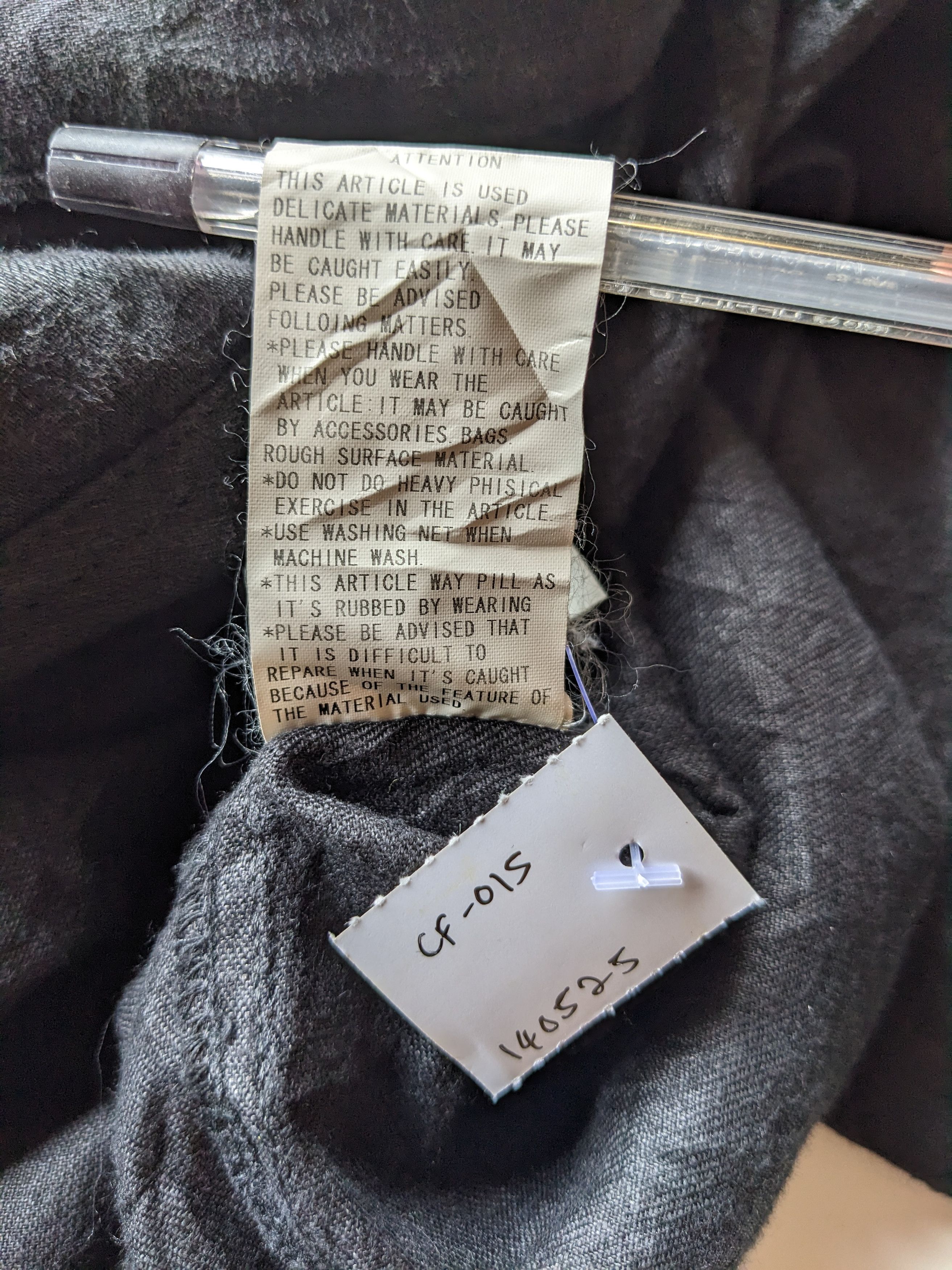 Designer × Maison MIHARA YASUHIRO SS17 Miharaya Suhiro distressed hemp shirt Size US M / EU 48-50 / 2 - 13 Thumbnail