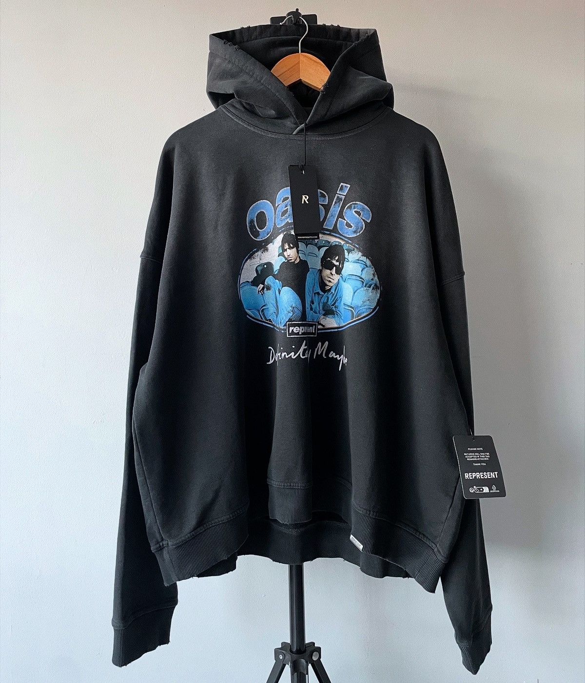 Represent Clo. REPRESENT X OASIS MAINE ROAD HOODIE💫 Size US L / EU 52-54 / 3 - 3 Thumbnail
