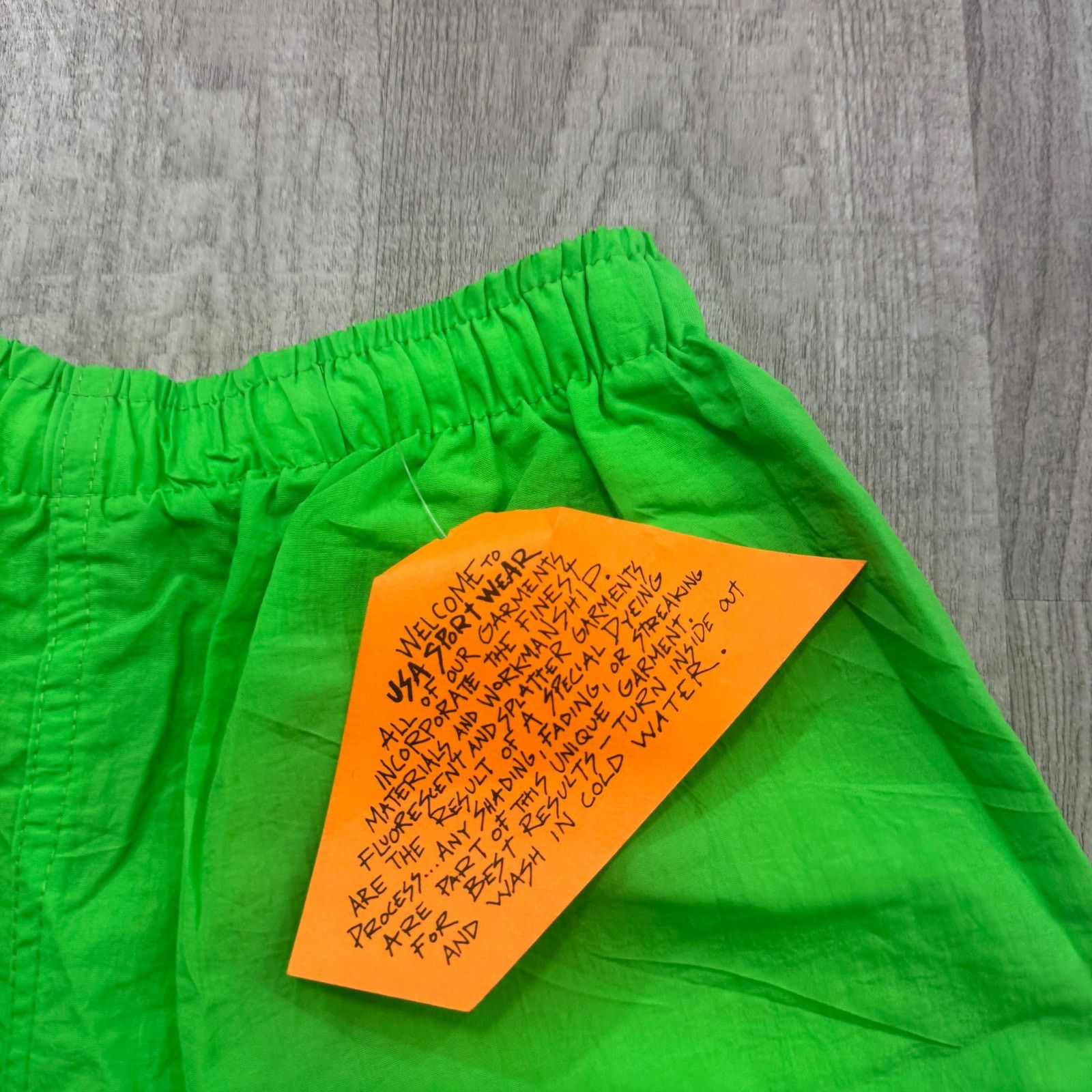 Vintage NEW Vintage USA Sport Surf Shorts Mens Small Green 80s Size US 26 / EU 42 - 4 Thumbnail