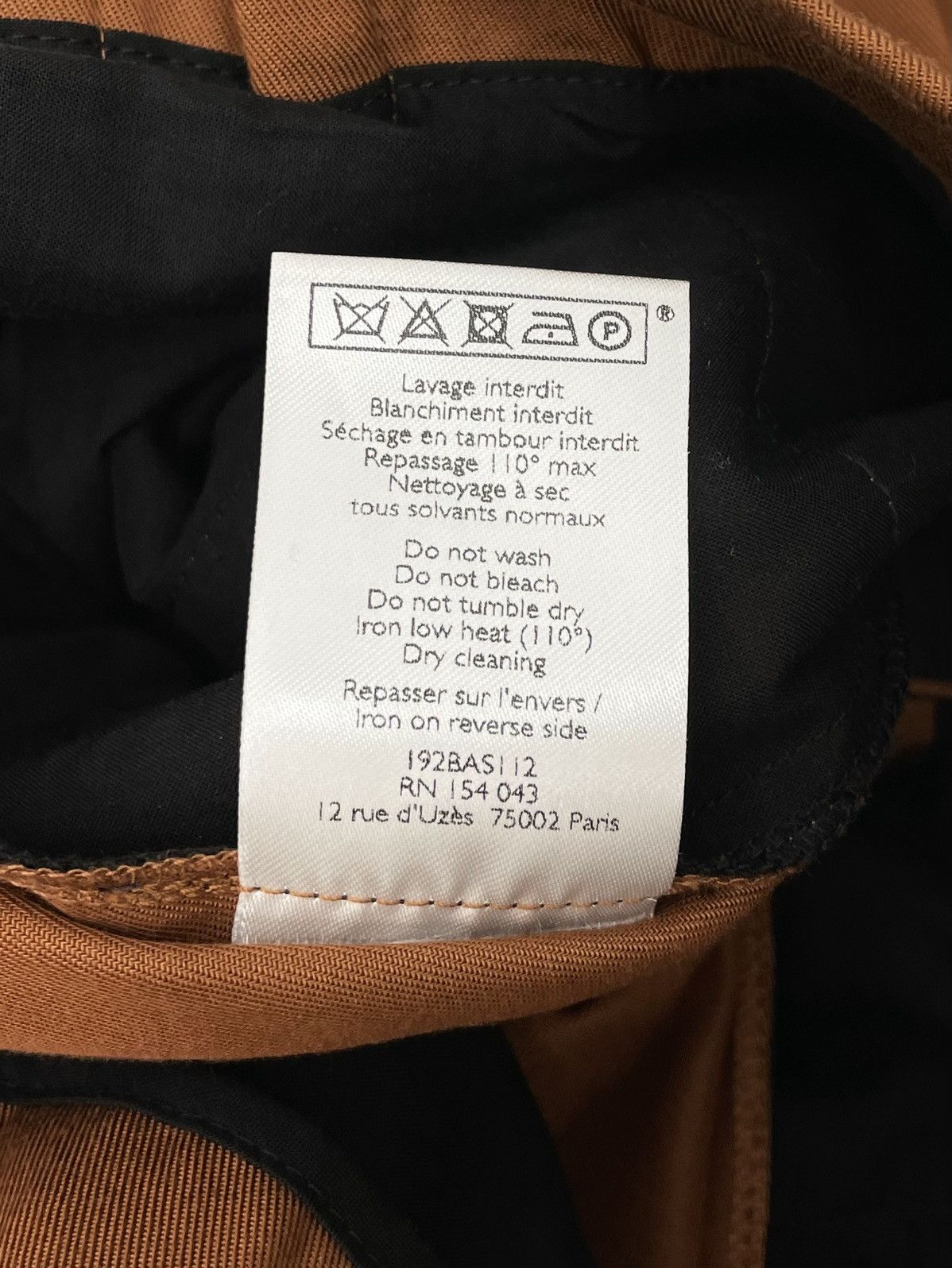 Sezane SÉZANE Pierre Wide Leg Trousers – Hazelnut – Size FR 36 Size 26" / US 2 / IT 38 - 13 Thumbnail